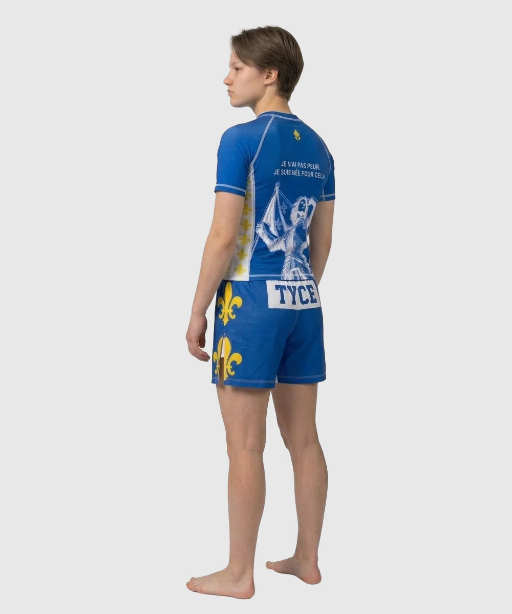 TYCE CULTURE OF WAR Juana de Arco Rashguard - Azul