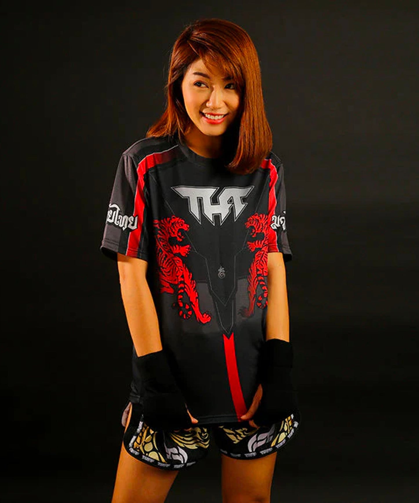 Tuff Double Tiger Camiseta - Negro