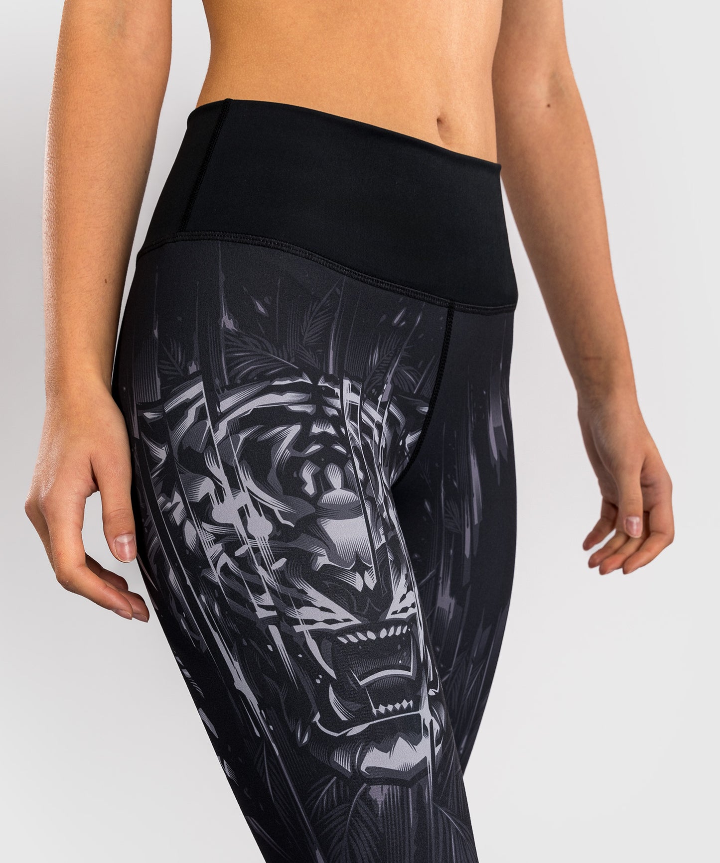 Legging Venum Tiger pour Femmes - Noir/Argent