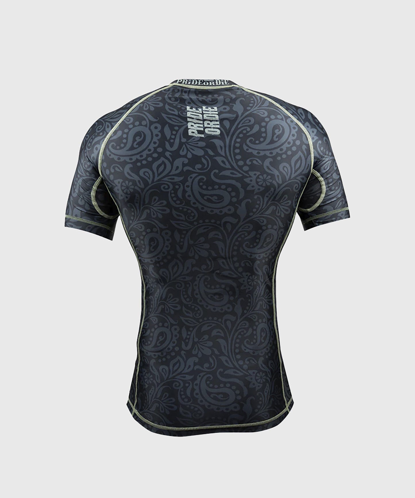 Pride or Die Fearless Rashguard de Manga Corta - Negro