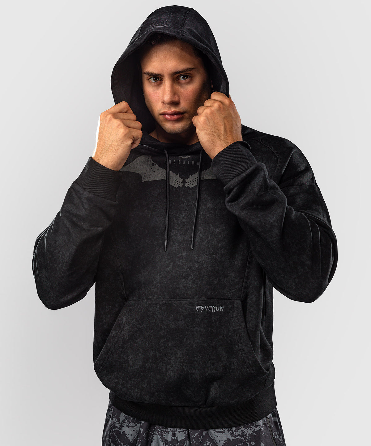 Venum x Batman Hoodie - Schwarz/Grau