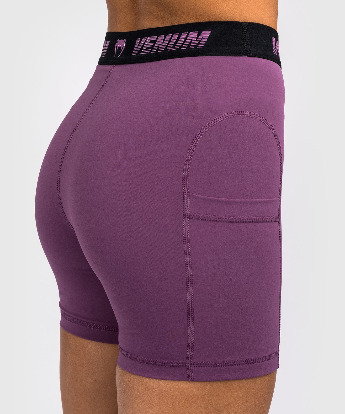 Short de compression long pour Femmes Venum Elevate - Lilas
