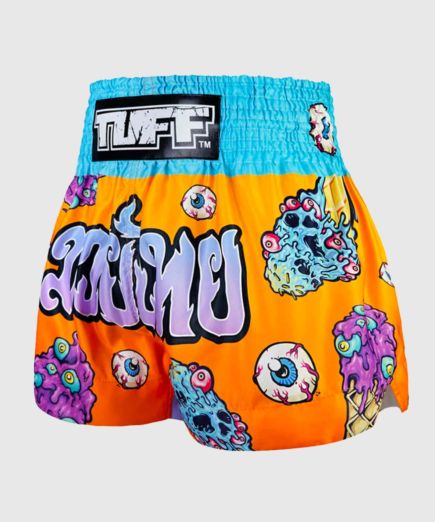 Short de Muay Thai Tuff Eye-Scream - Orange