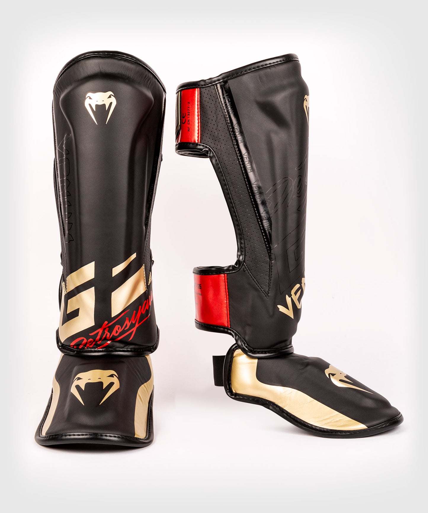 Venum Petrosyan 2.0 Schienbeinschützer - Schwarz/Gold