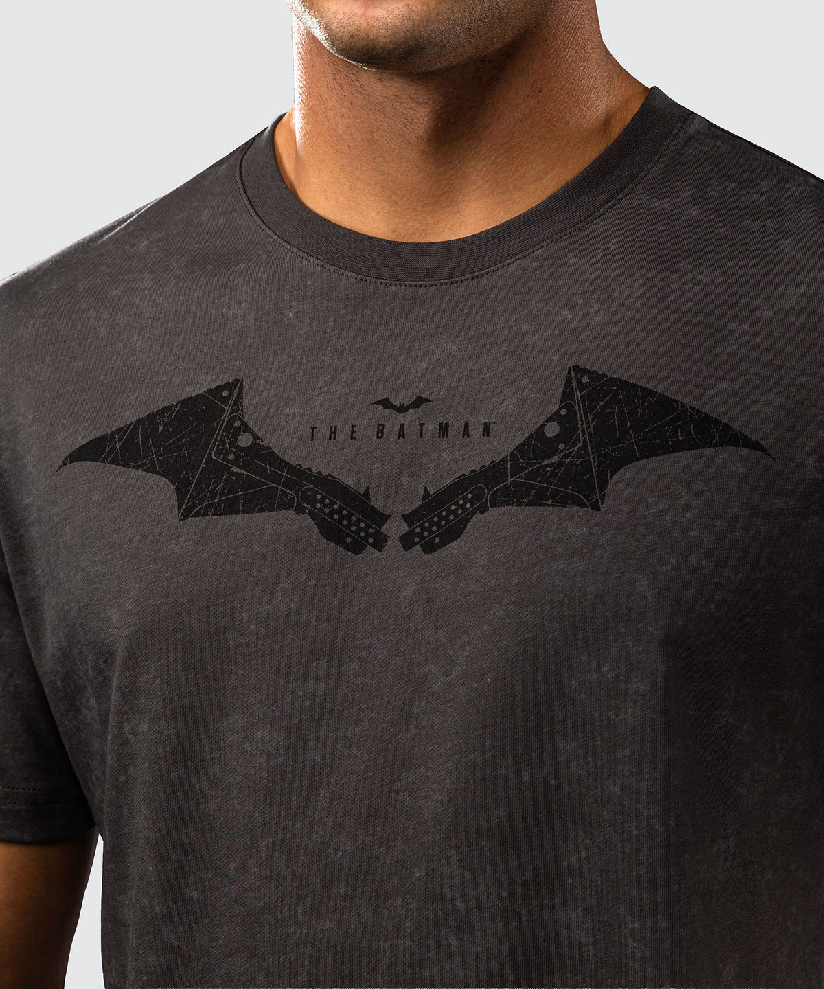 Venum x Batman Camiseta de algodón - Gris/Negro/Rojo