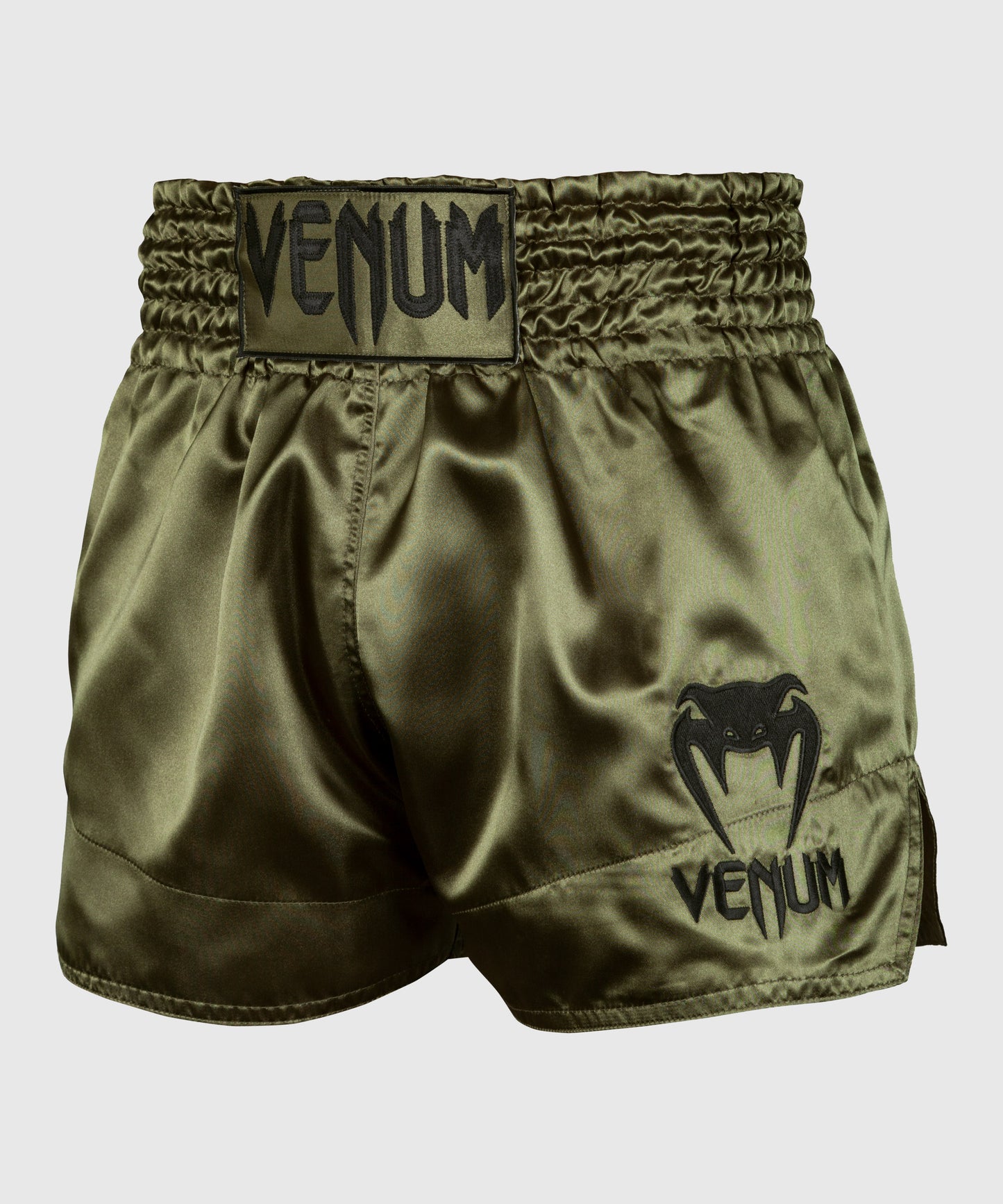 Venum Classic Short de Muay Thai - Caqui/Negro