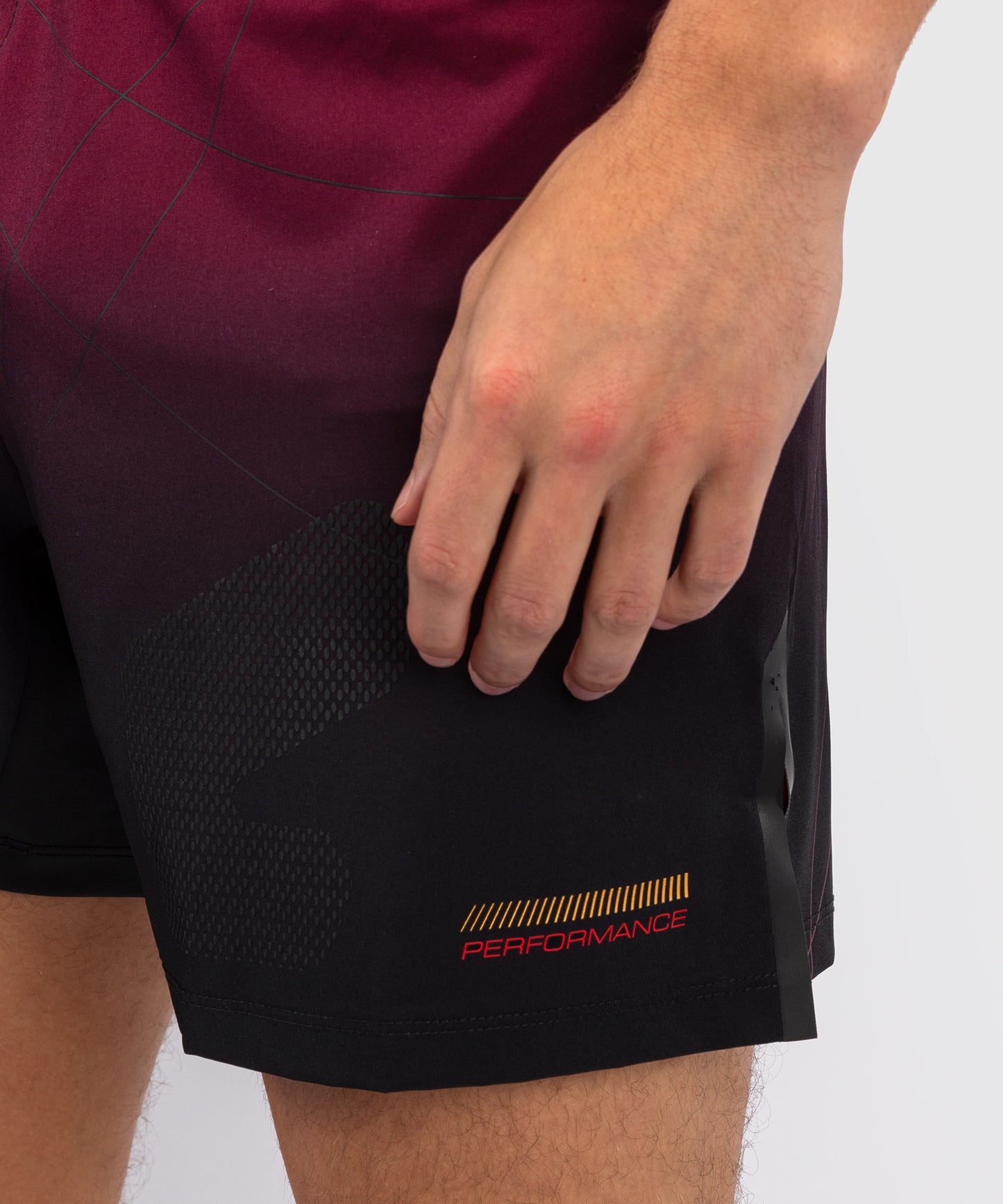 Venum Tactical XT Pantalones cortos de lucha - Negro/Burdeos/Oro