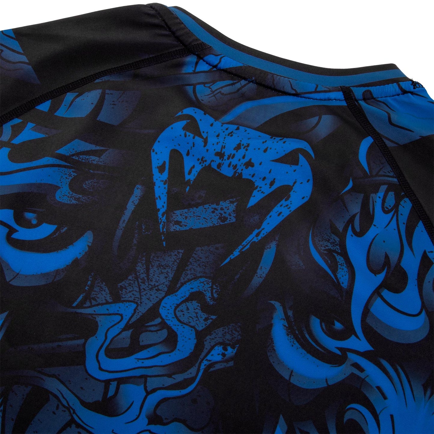 Rashguard Venum Devil - Manches longues - Bleu marine/Noir