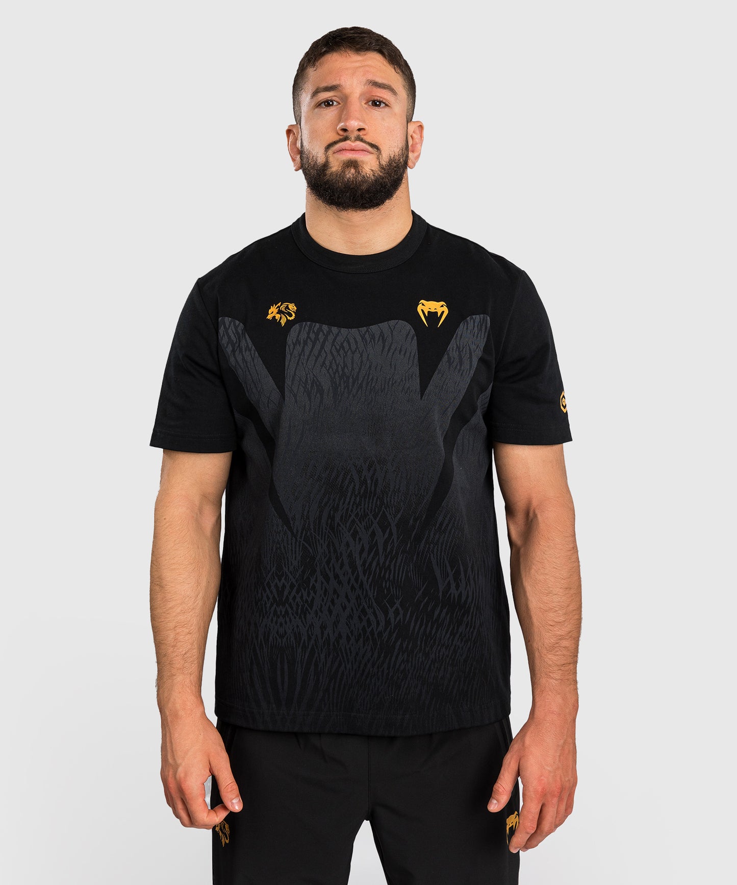 Venum x Chimaev T-shirt - Nero/Grigio