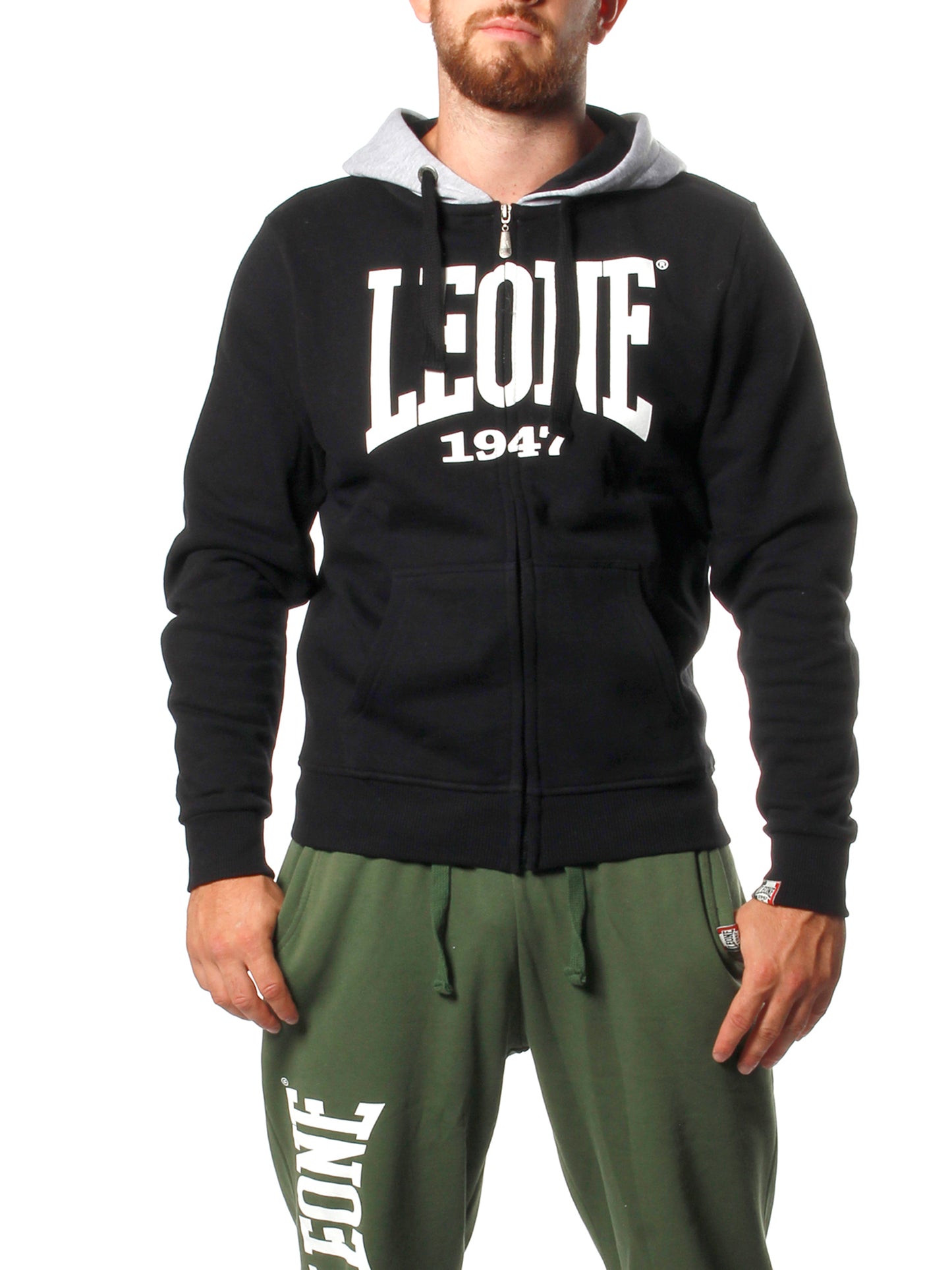 Leone Sudadera con Cremallera