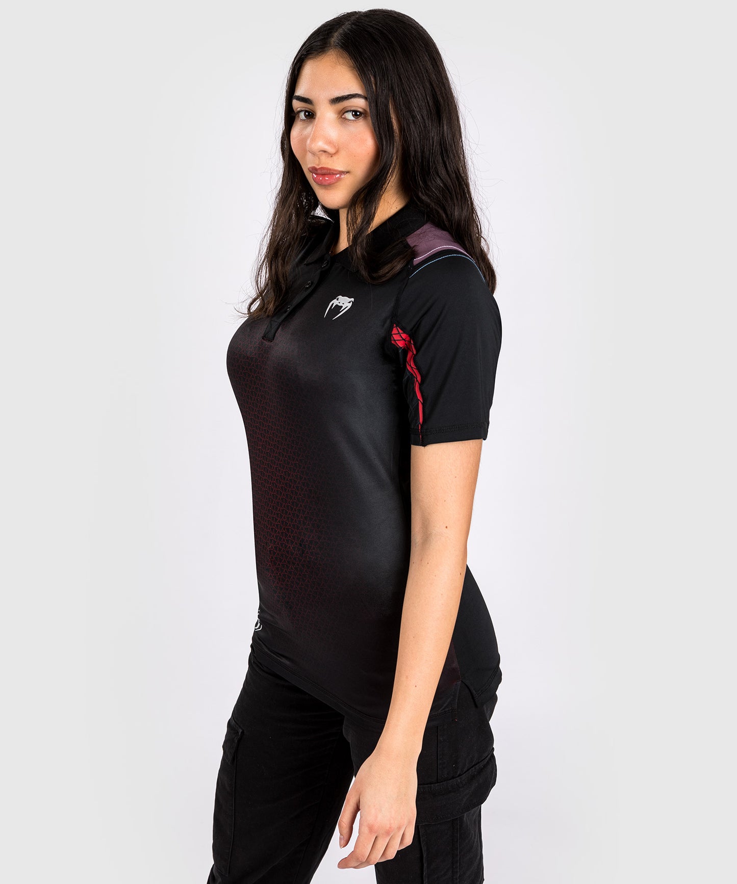 Venum x Dodge Banshee Polo Dry Tech da donna - Nero