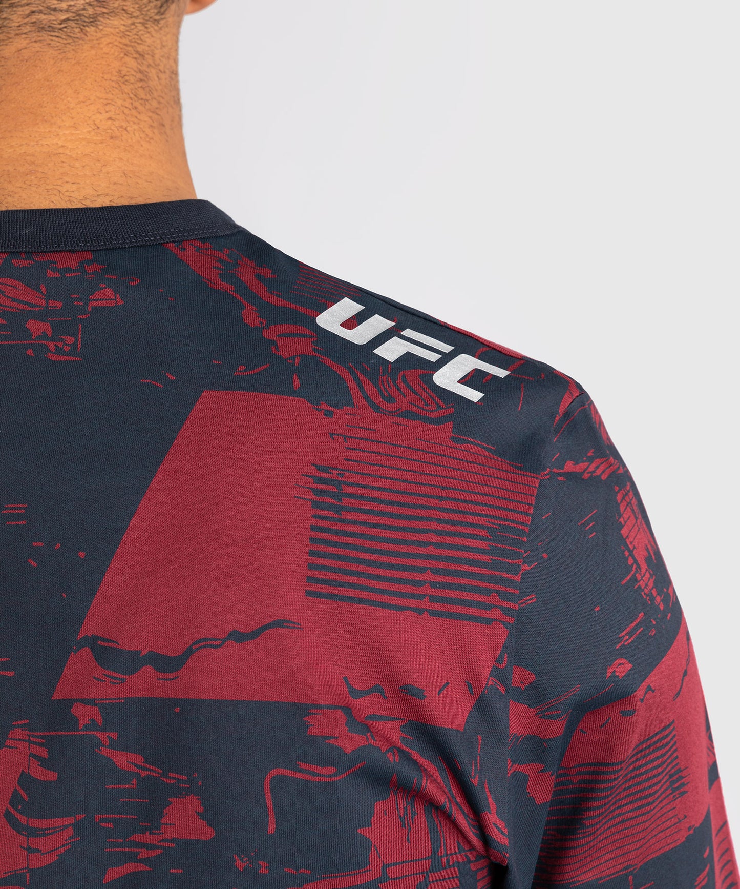 Men's UFC Zenith by Venum Burgundy Authentic Fight Week Long Sleeve T-Shirt