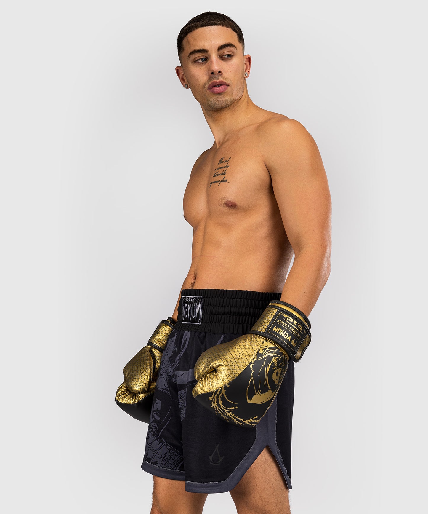 Gants de boxe Venum x Assassin's Creed Shadows - Noir/Or