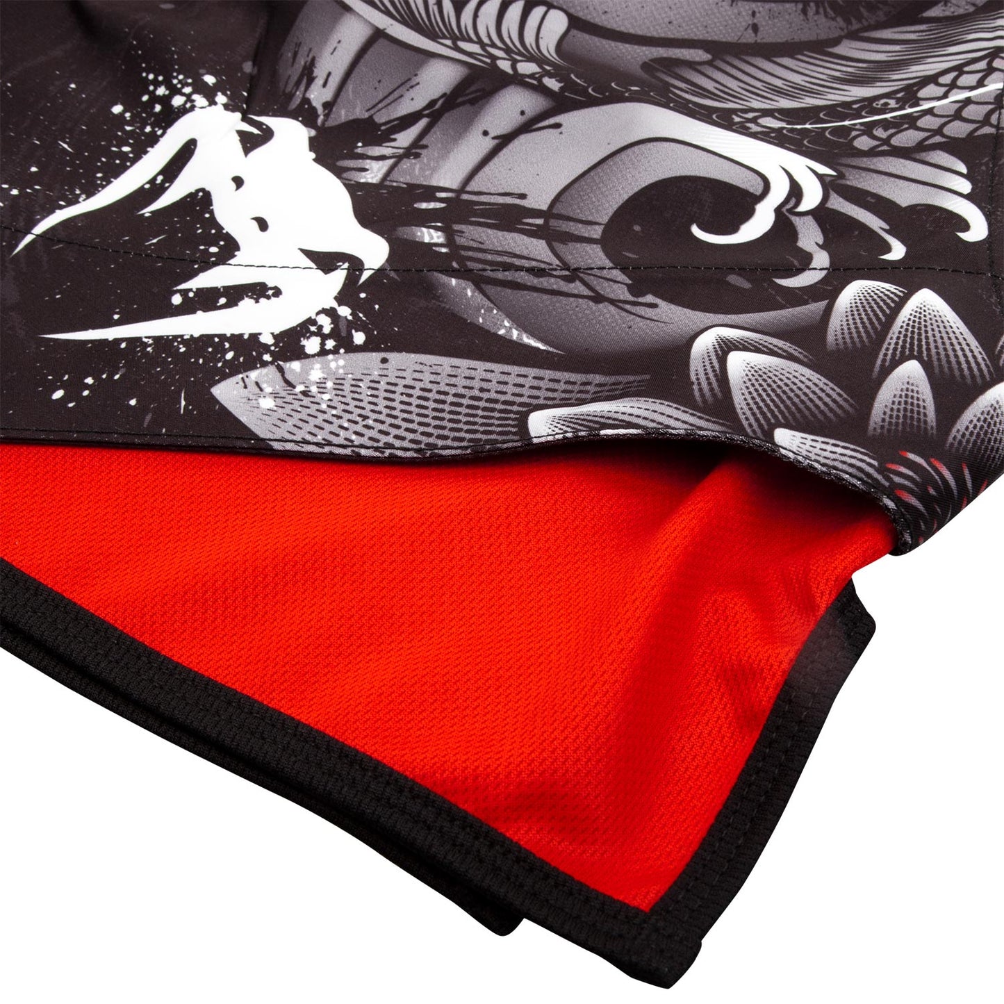 Fightshort court Venum Koi 2.0 - Noir/Blanc