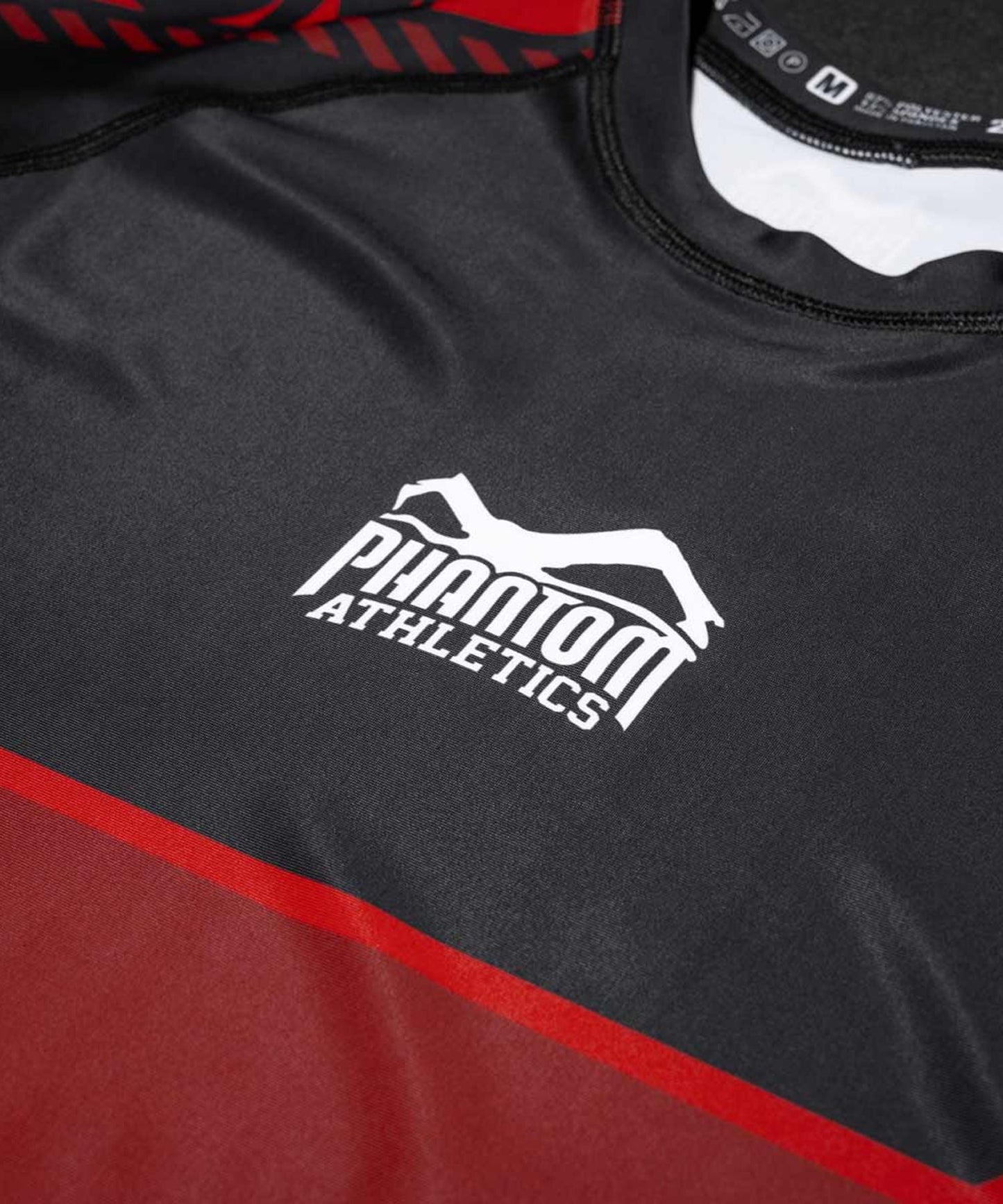 Phantom Athletics Evo Apex Rashguard - Negro/Rojo
