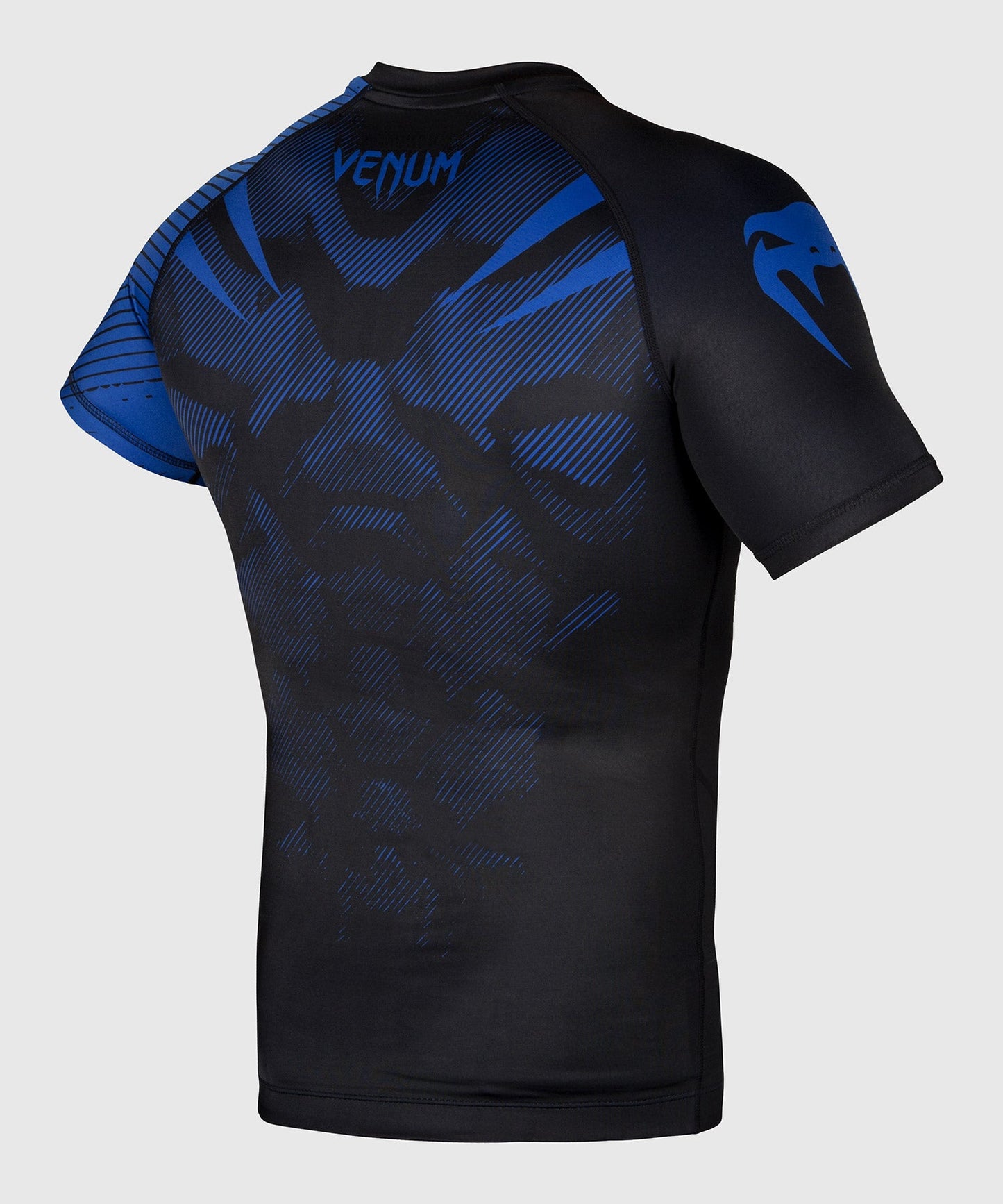 Venum NoGi 2.0 Rashguard - Kurzarm IBJJF approved - Schwarz/Blau