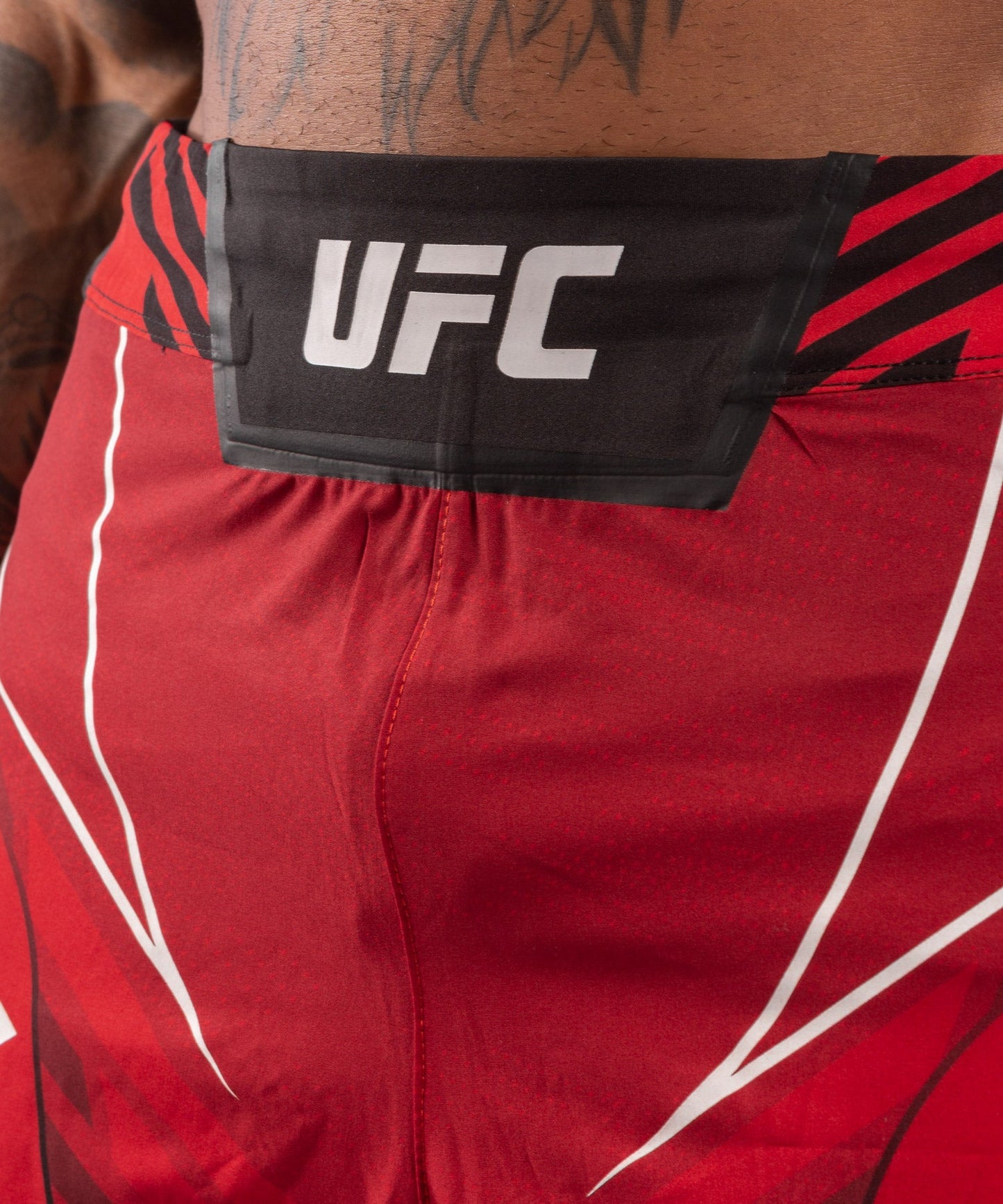 Men's UFC Fightshort Venum Authentic Fight Night - Long Cut - Red
