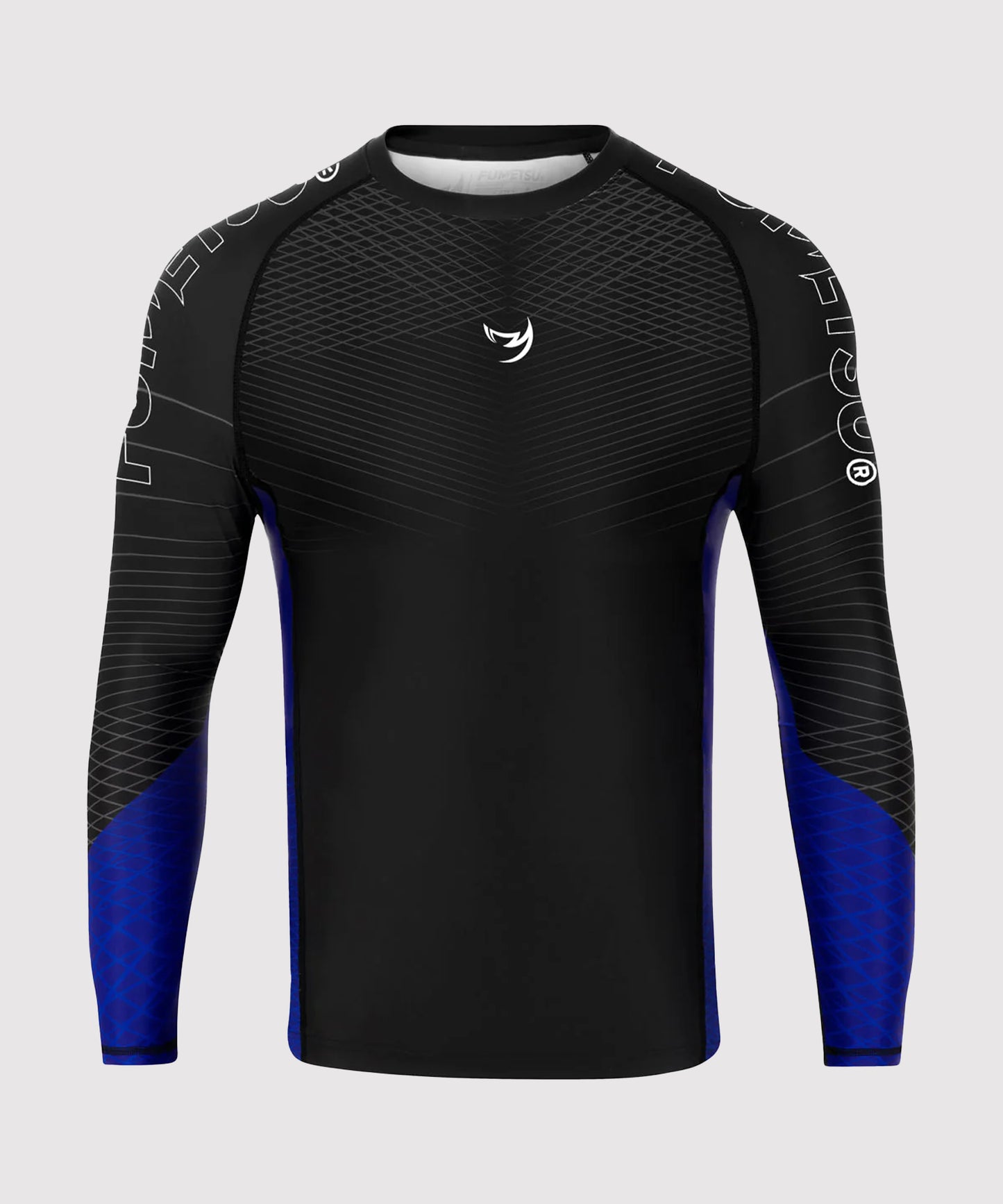 Fumetsu Competitor Mk2 Langarm-Rashguard - Schwarz/Blau