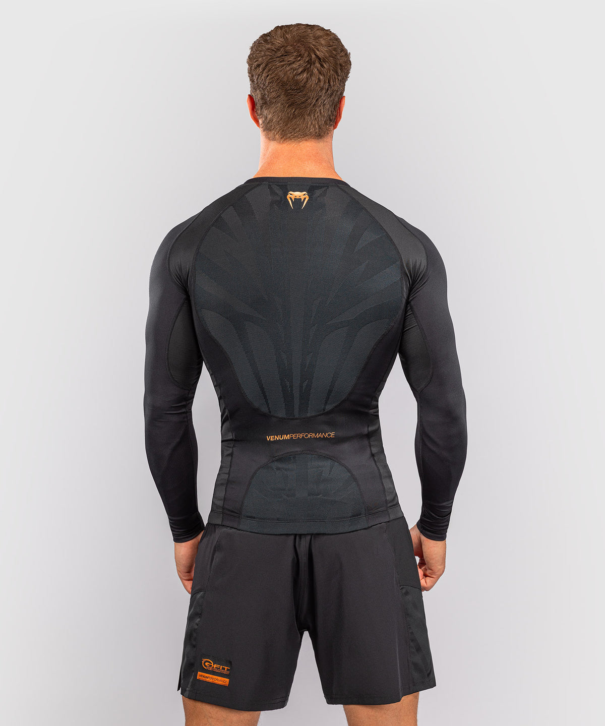 Rashguard manches longues Venum G-Fit Revolution - Noir/Cuivre