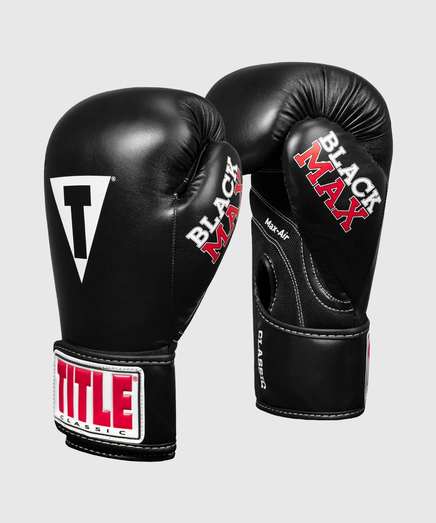 Title Boxing Black-Max Guantes de Boxeo - Negro
