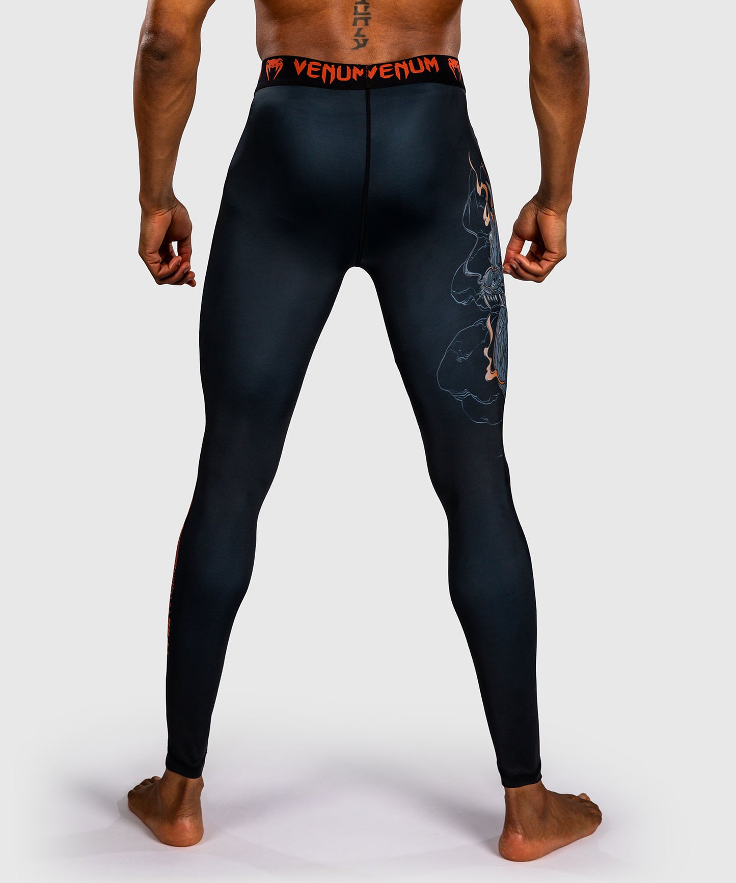Venum Thunder Dragon Spats - Black/Grey/Copper