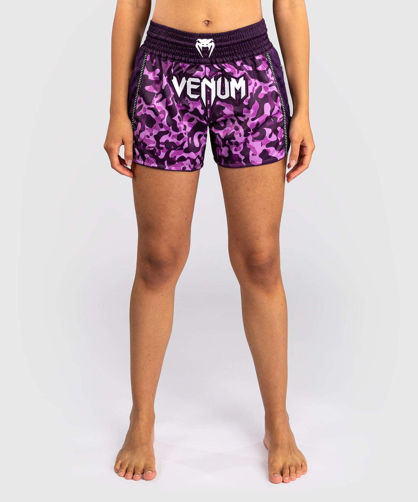 Short de Muay Thai Venum Iris - Prune/Rose