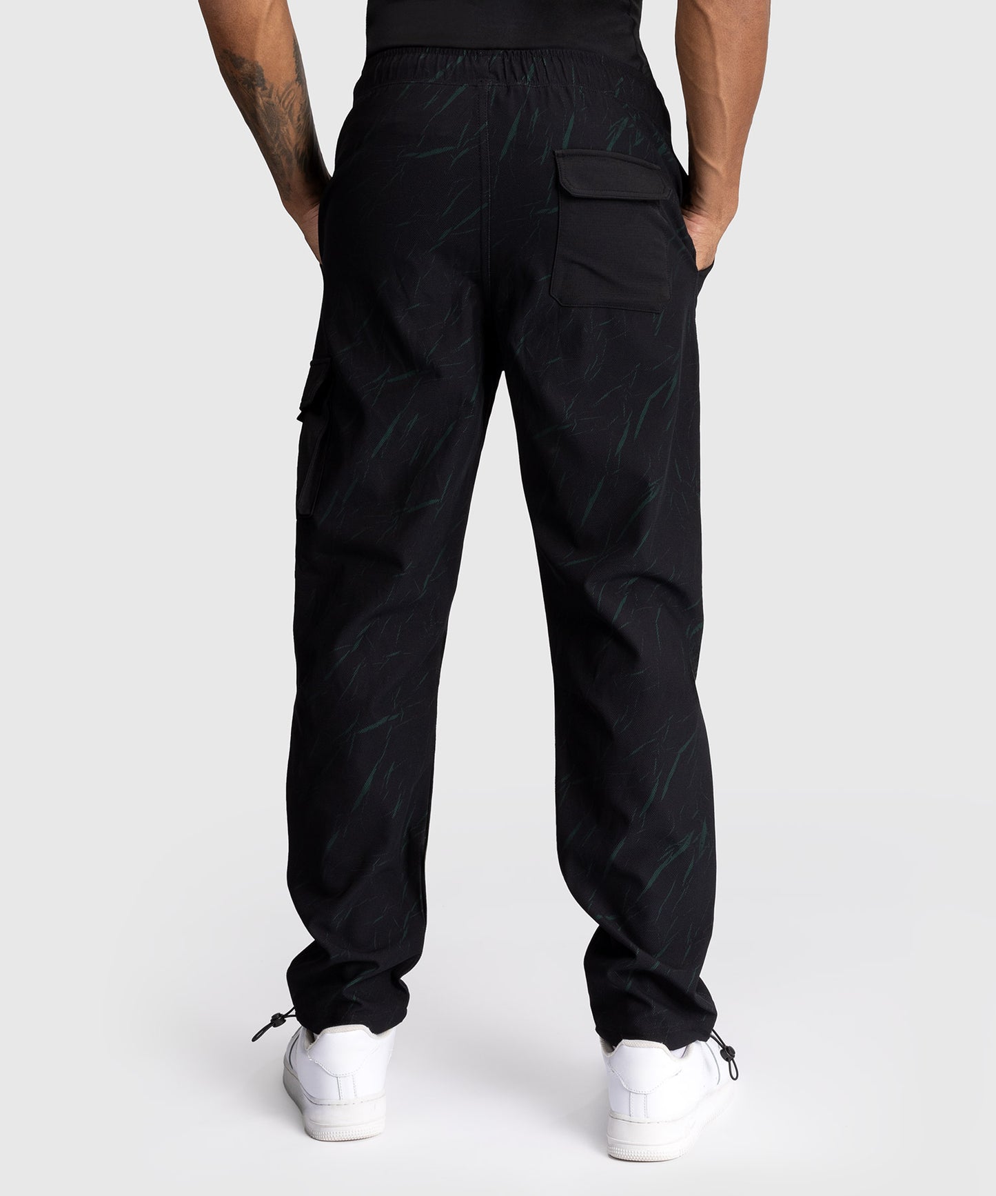 Venum Trooper Herren Trainingshose - Schwarz/Waldgrün