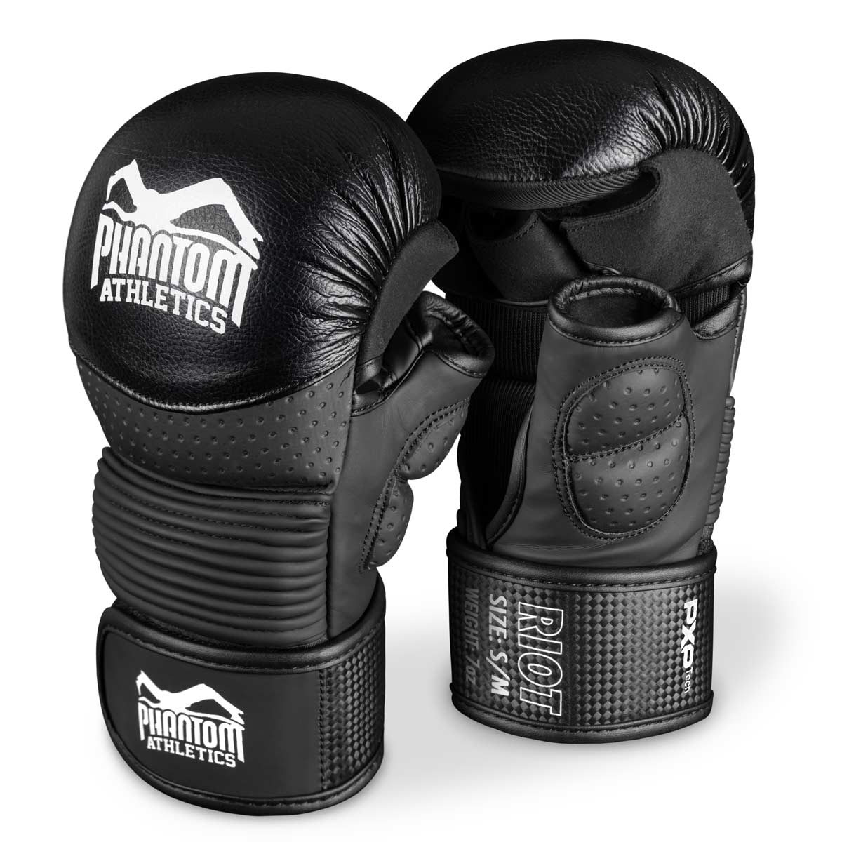 Phantom Athletics Riot Pro MMA-Handschuhe - Schwarz