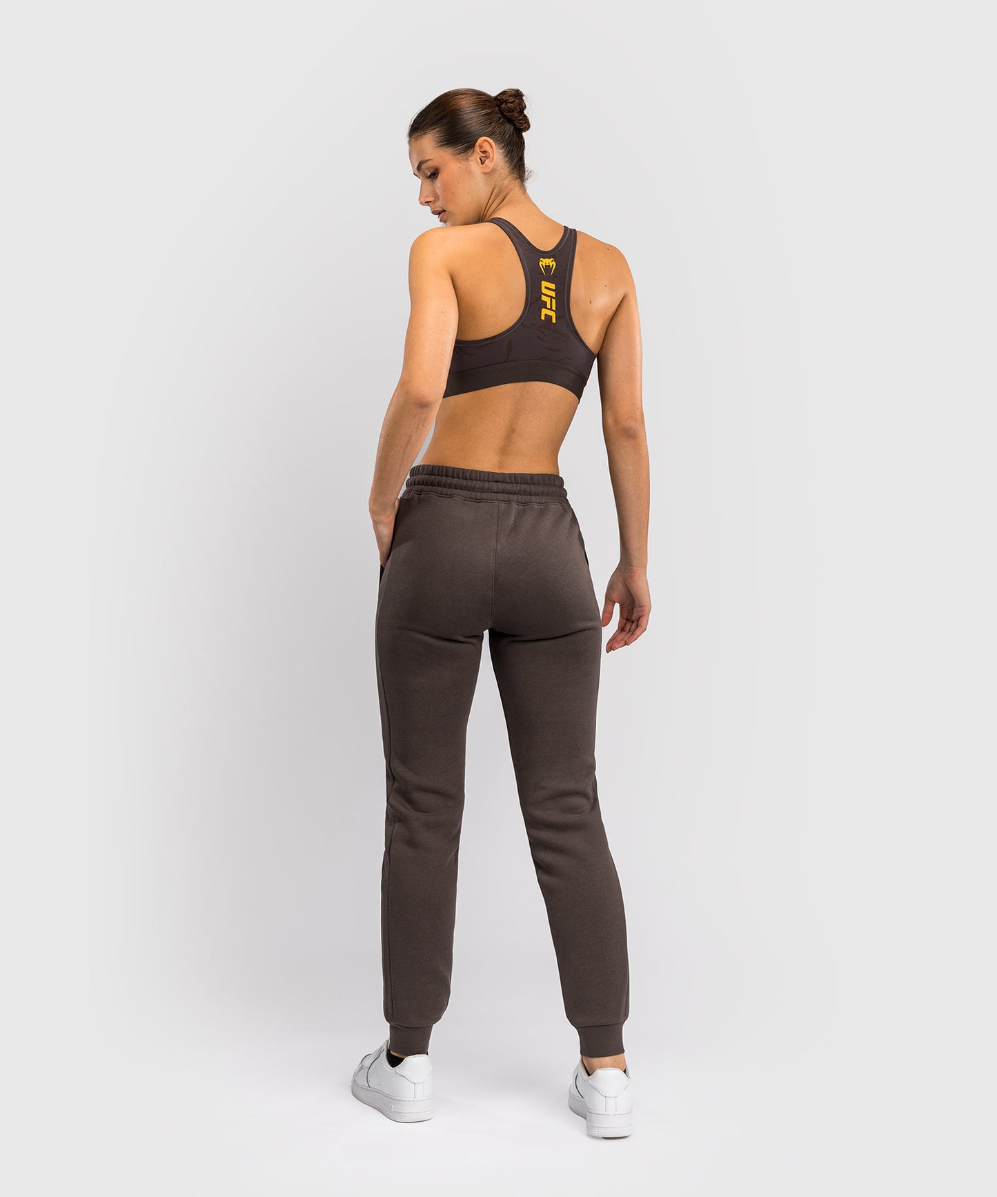 UFC Fusion by Venum Fight Week Damen Baumwollhose - Solid Erdiges Braun