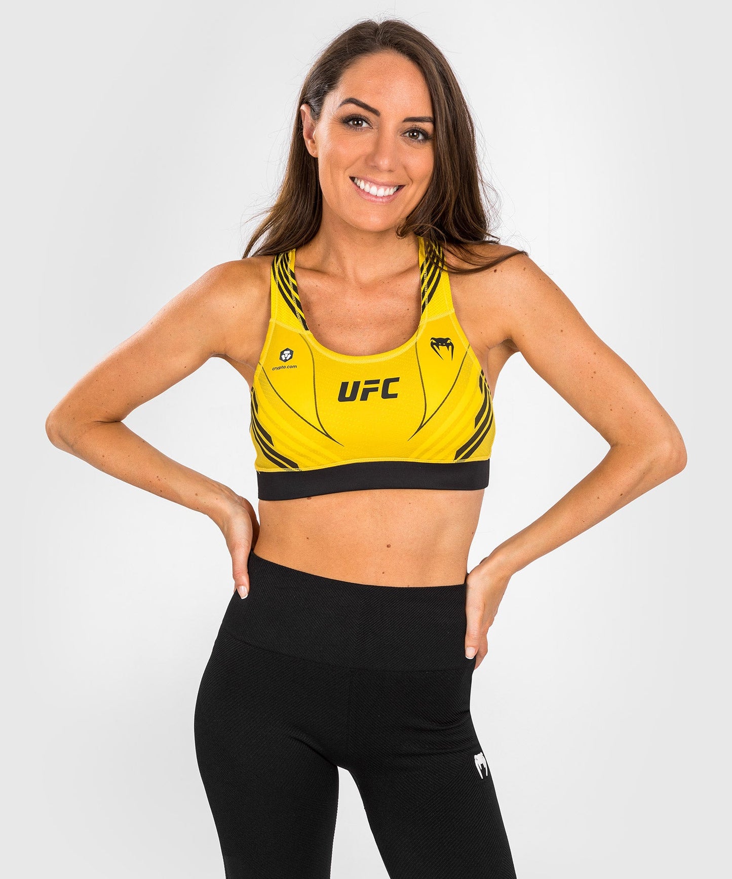 Women's UFC Bra Venum Authentic Fight Night 1.0 - Yellow