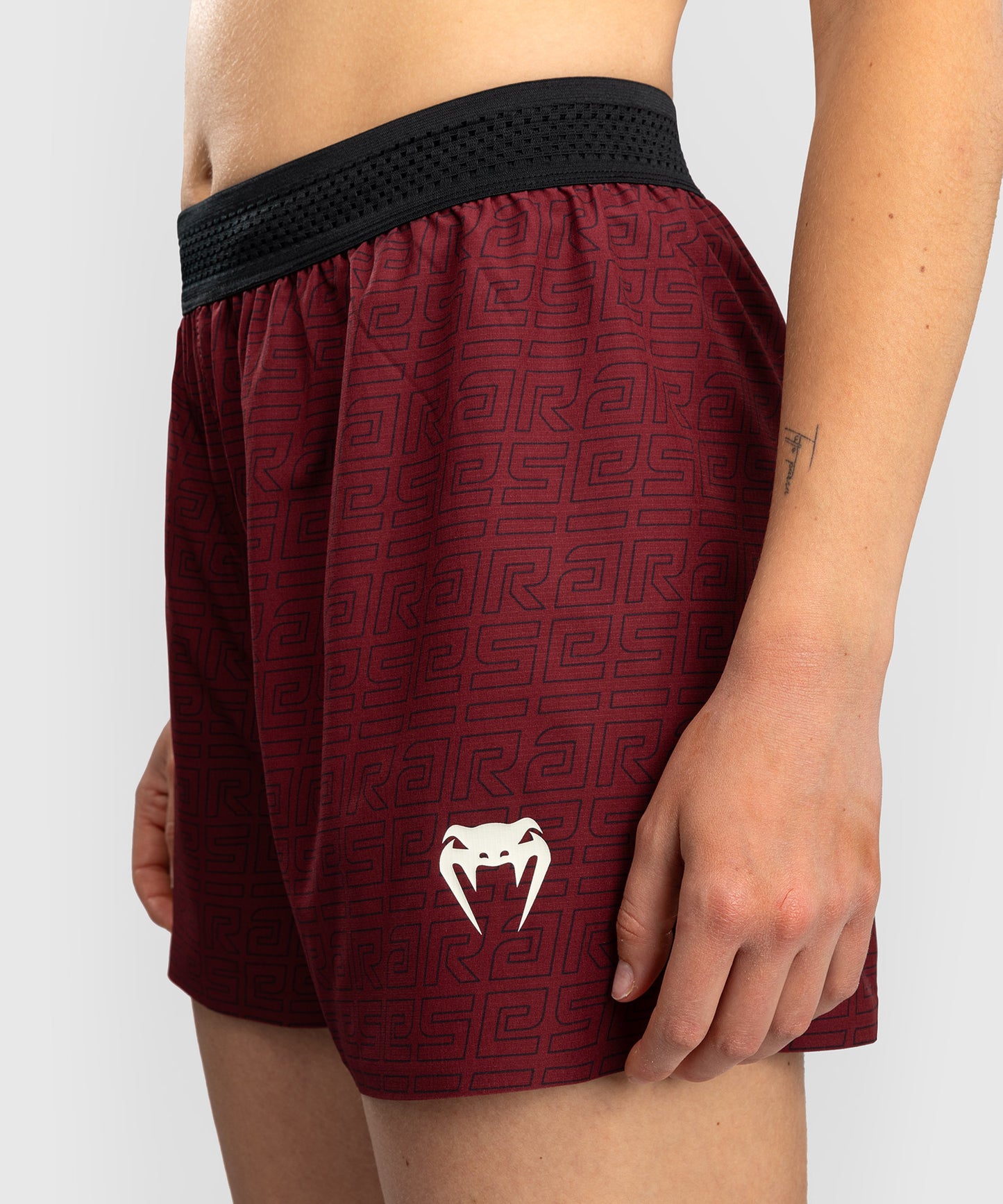 Venum x Ares Women’s Training Shorts - Burgundy