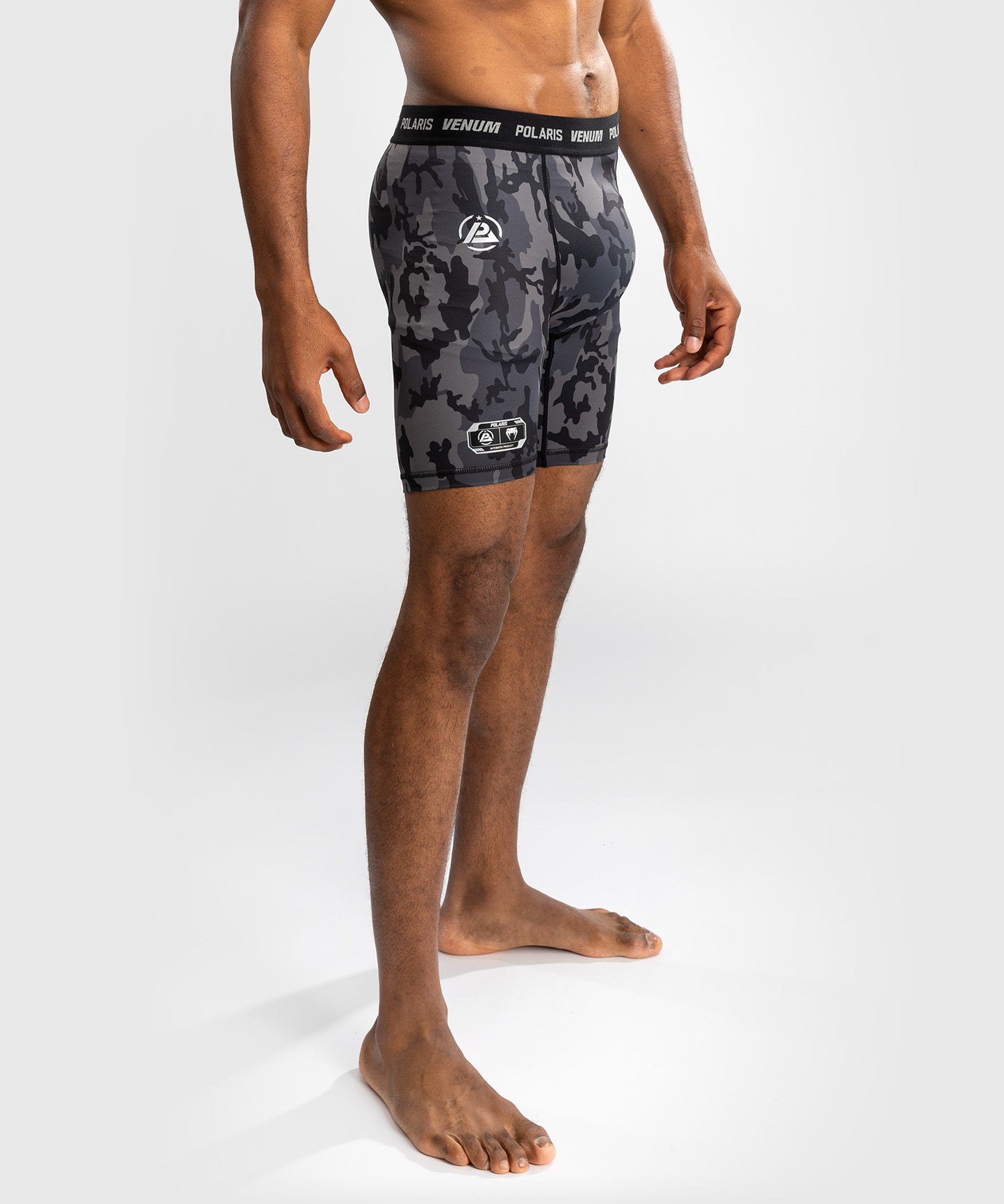 Venum x Polaris Shorts Vale Tudo - Nero/Grigio Tempesta