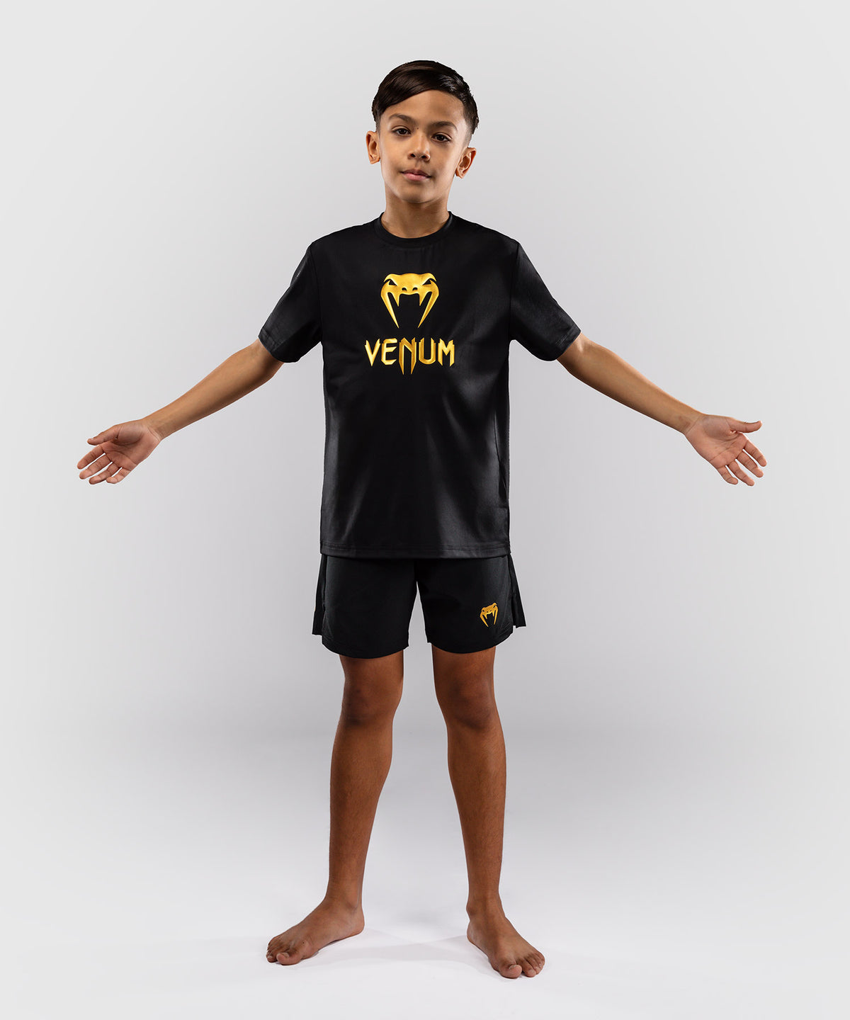 T-shirt Dry Tech Pour Enfant Venum Classic - Noir/Or