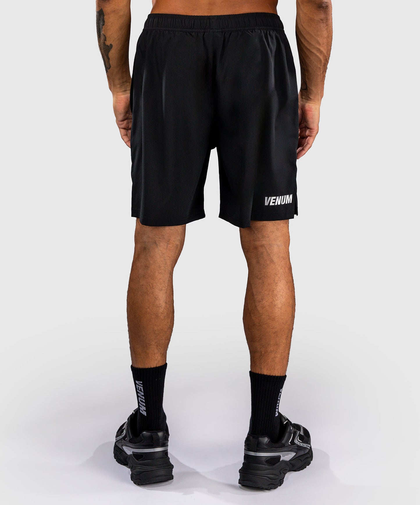 Venum Contender Shorts de entrenamiento - Negro/Plateado