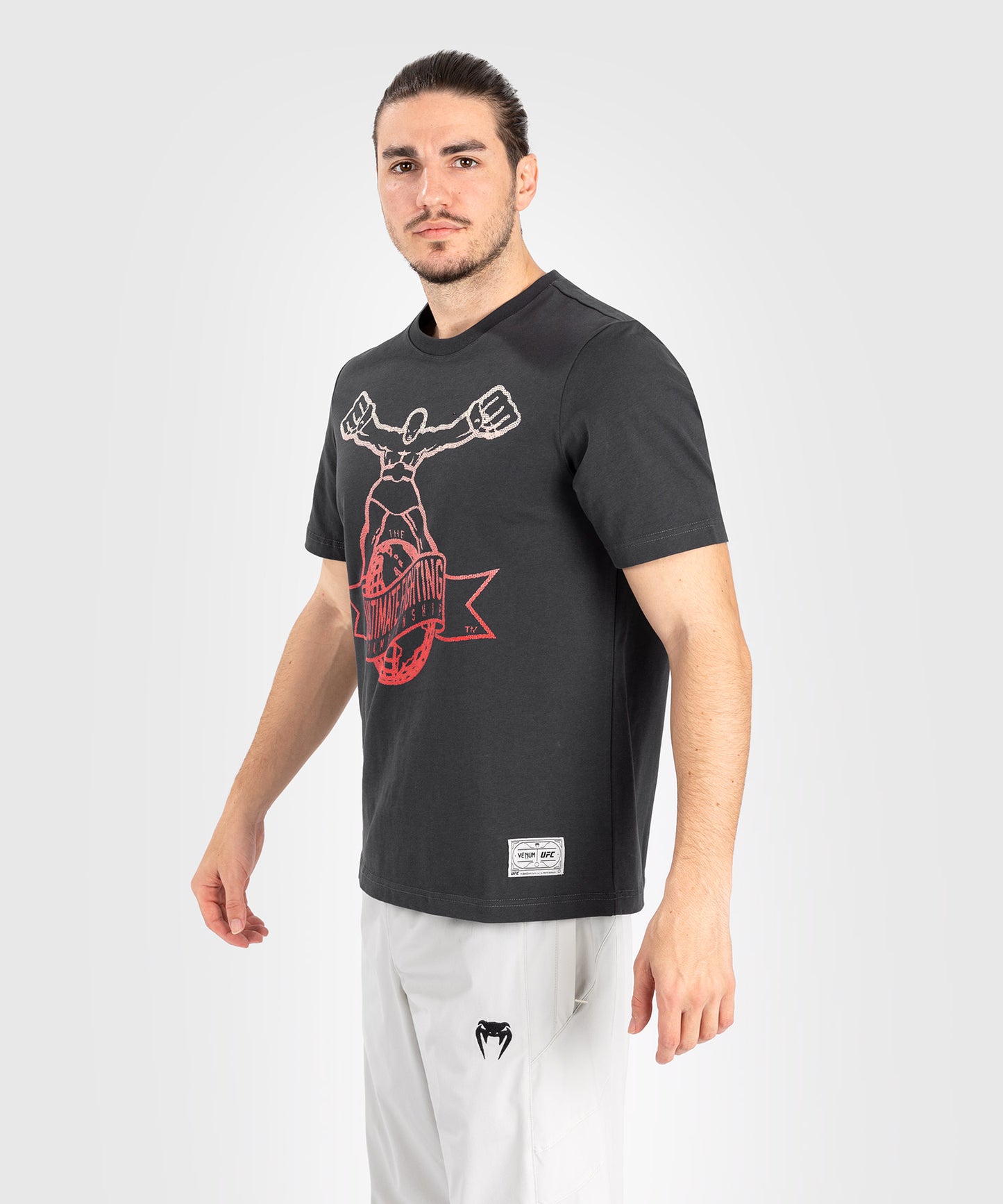 T-Shirt UFC by Venum Ulti-Man - Gris/Rouge