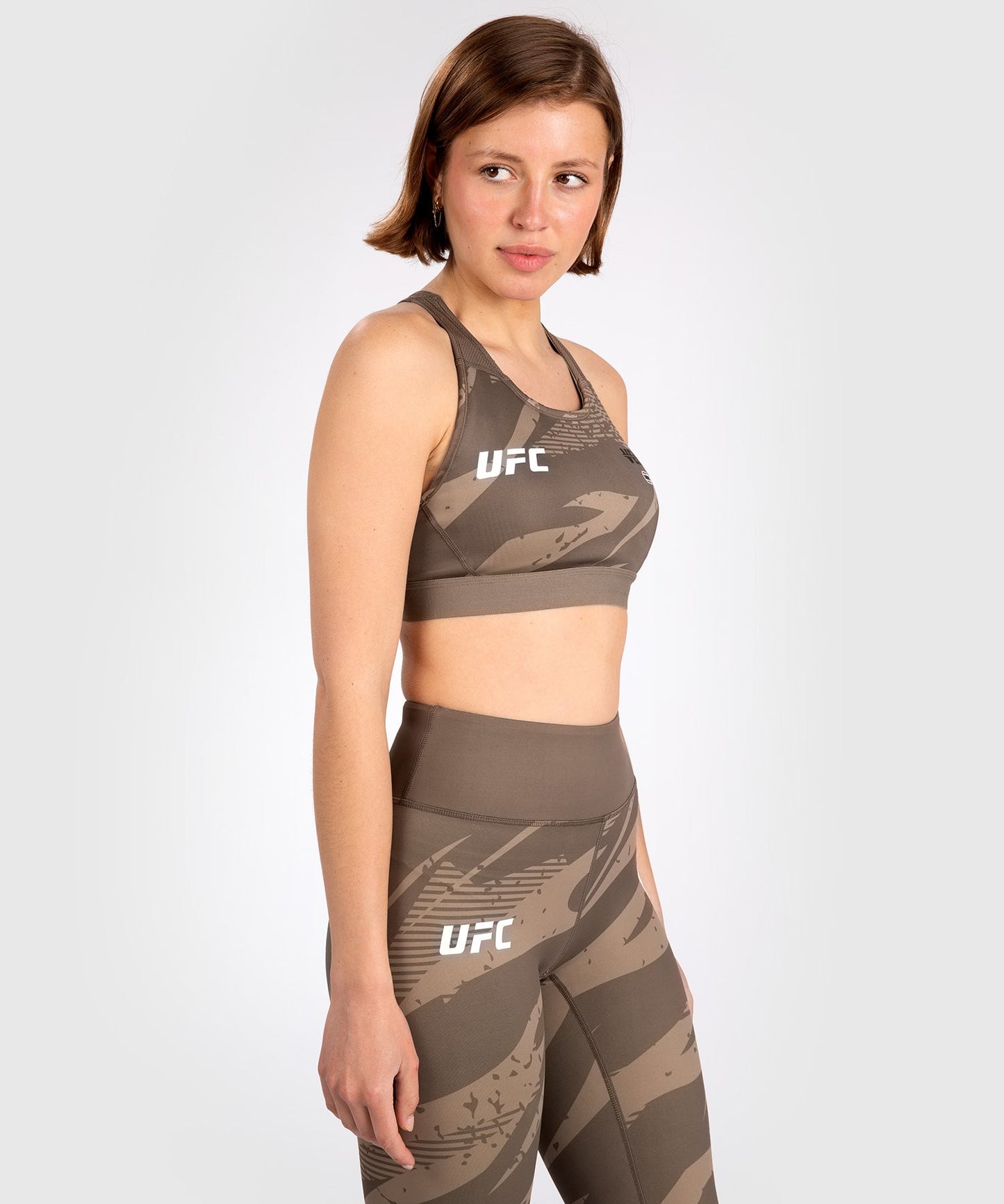 UFC Adrenaline by Venum Fight Week Damen Sport-BH - Desert Camo