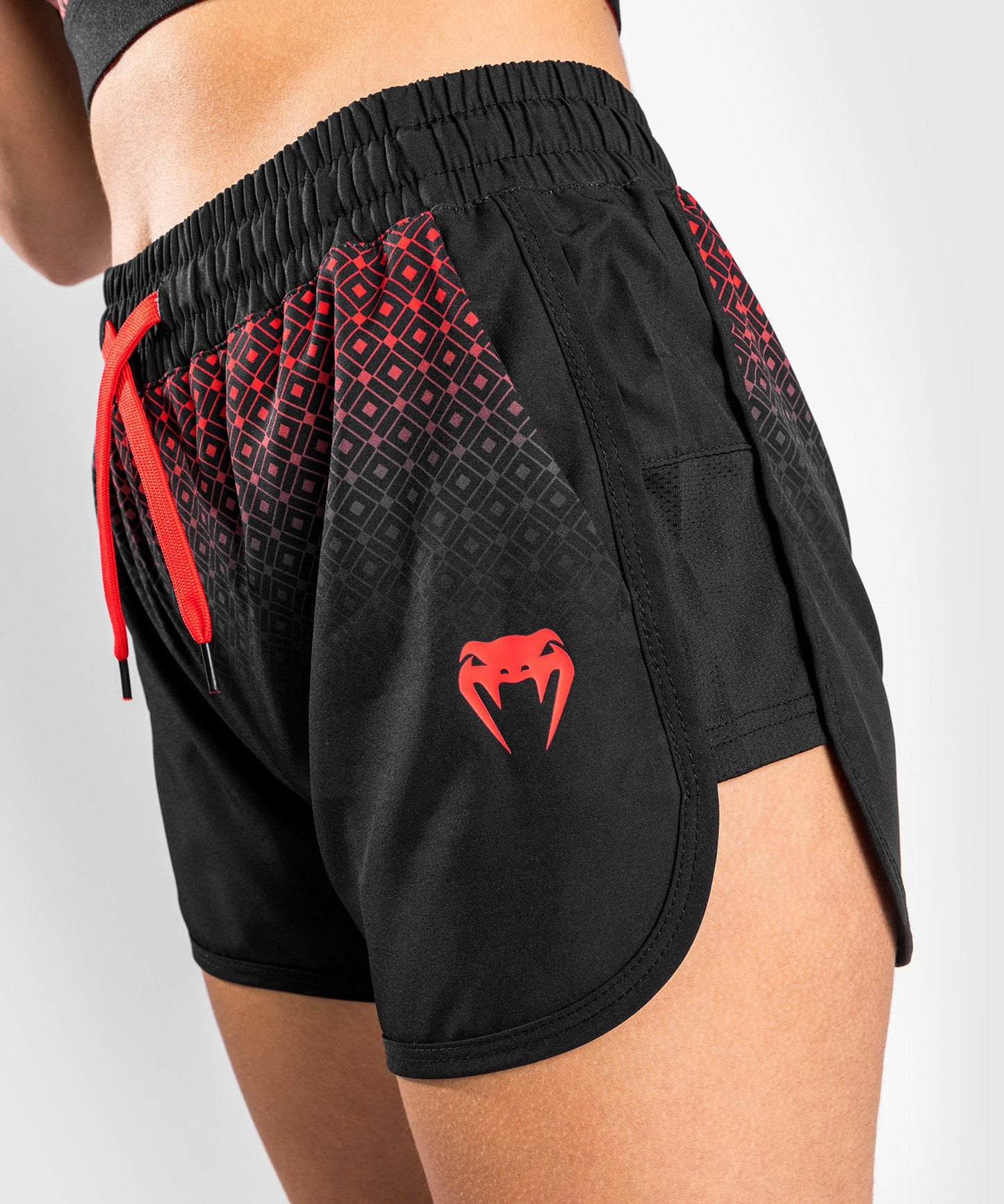 Venum Performance Institute UFC-Trainingsshorts - Damen - Schwarz/Rot