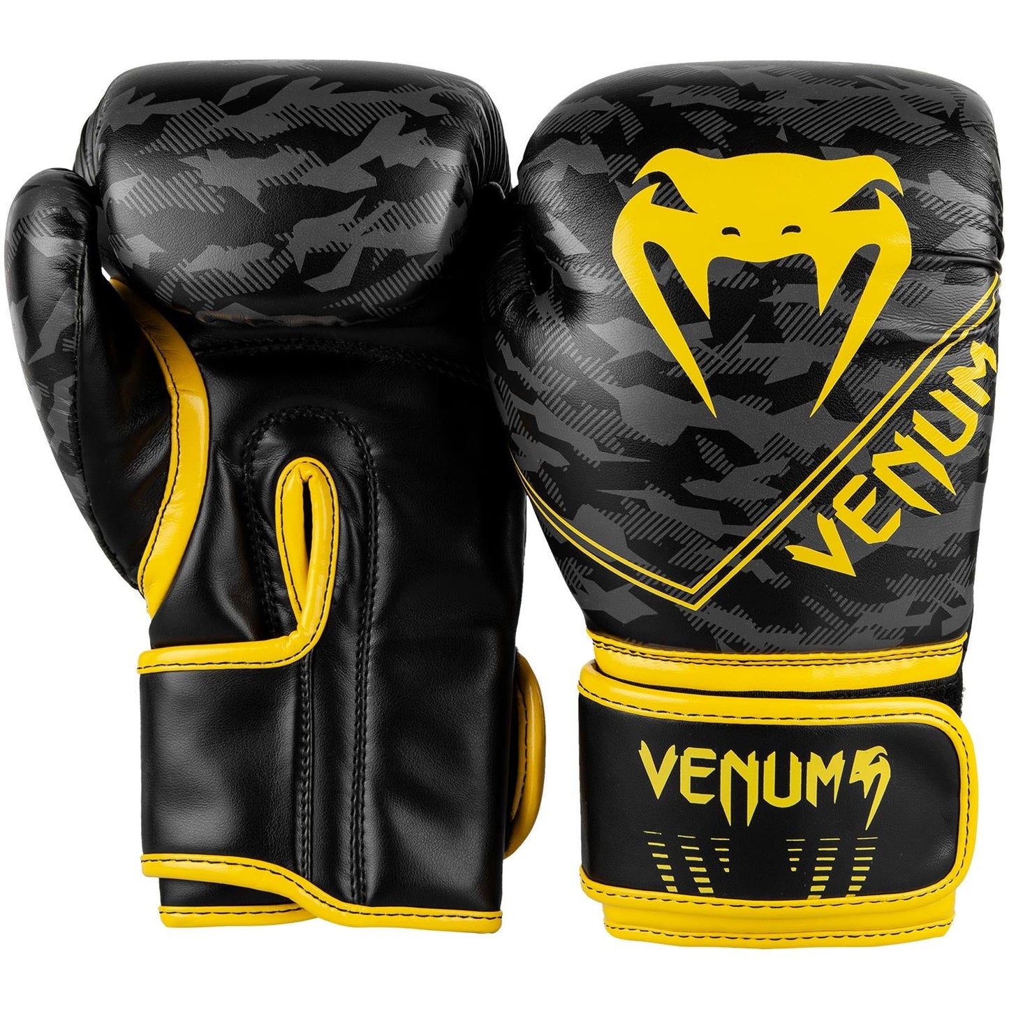 Gants de boxe Enfant Venum Okinawa 2.0 Kids - Noir/Jaune