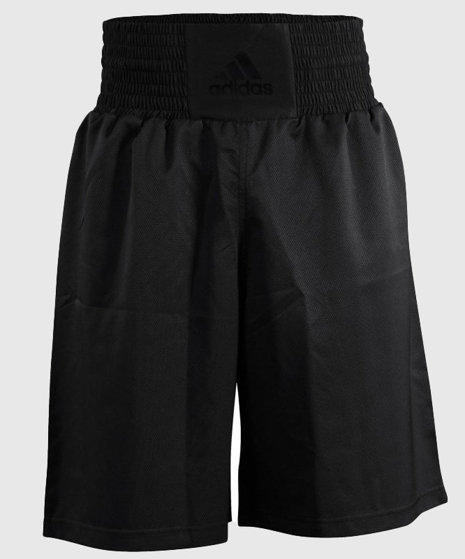 Adidas MULTI-BOXES Fightshorts - Negro/Oro