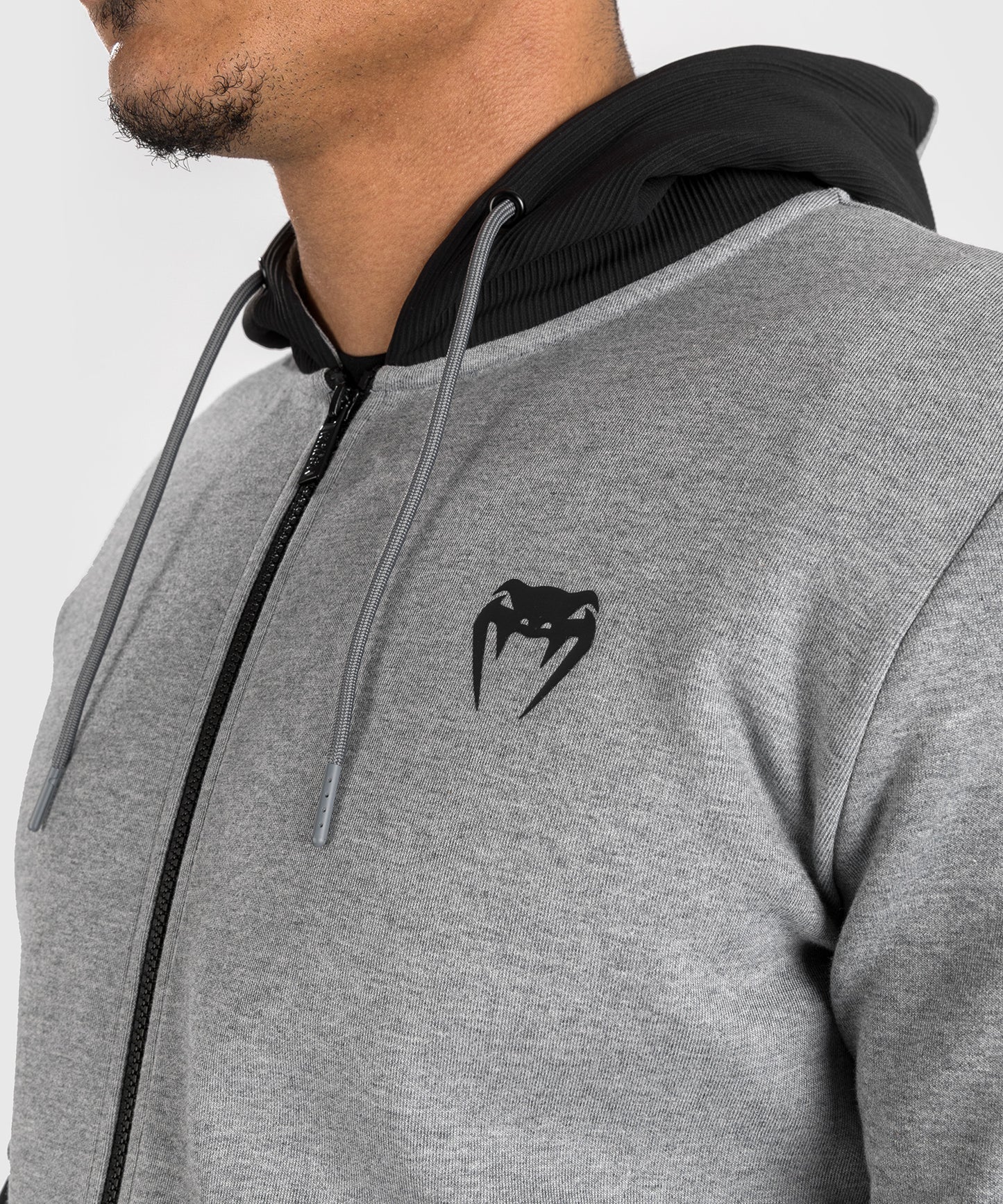 Venum Contender 4.0 Herren Hoodie - Grau/Schwarz