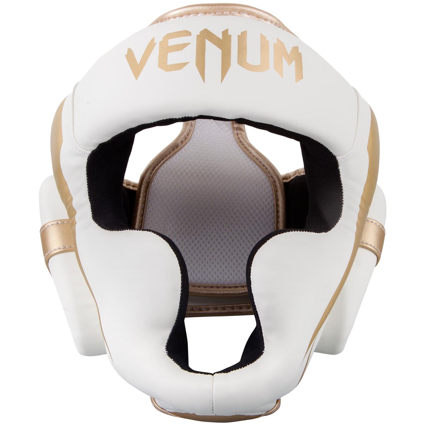 Venum Elite Casco de Protección - Blanco/Oro