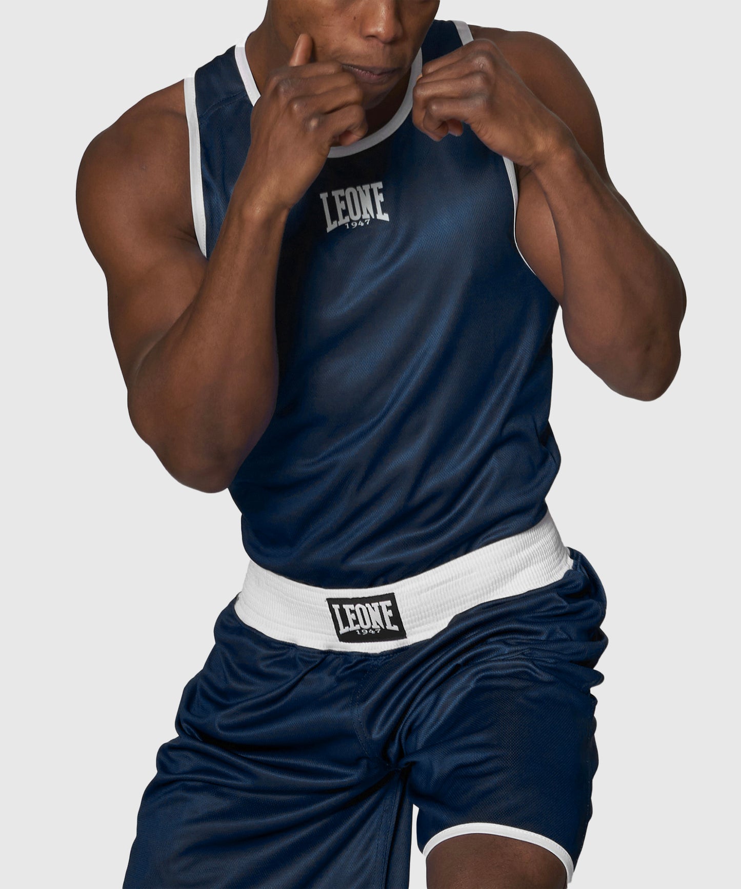 Leone Canotta da Boxe Reversibile - Blu/Rosso