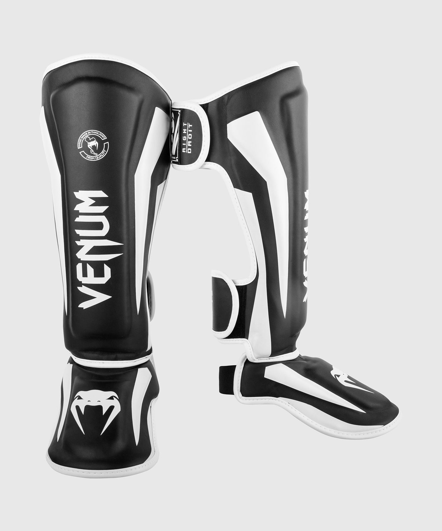 Venum Elite Espinerillas - Negro/Blanco