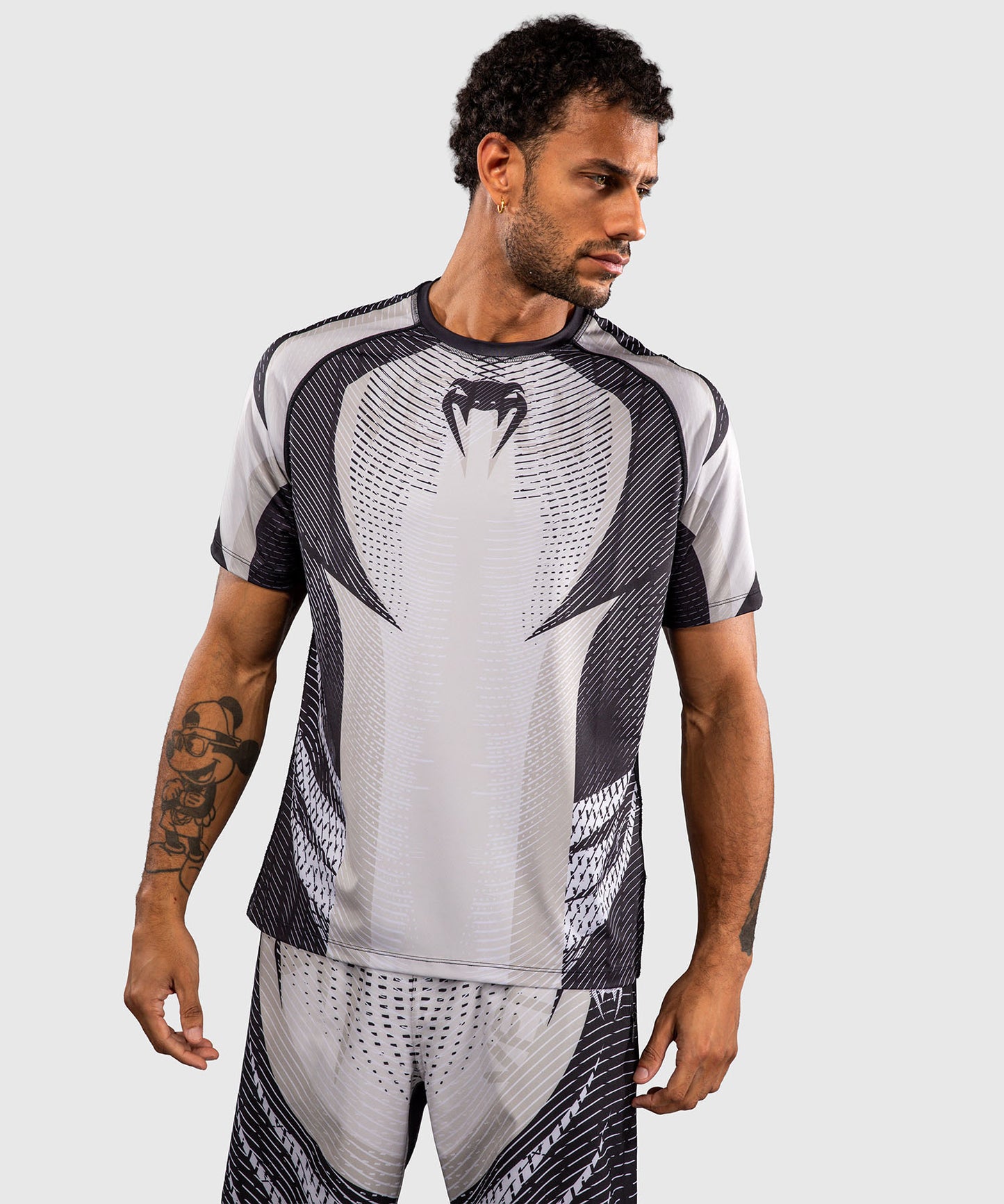 Venum Galactic 3.0 Camiseta Dry Tech - Blanco Hueso/Negro
