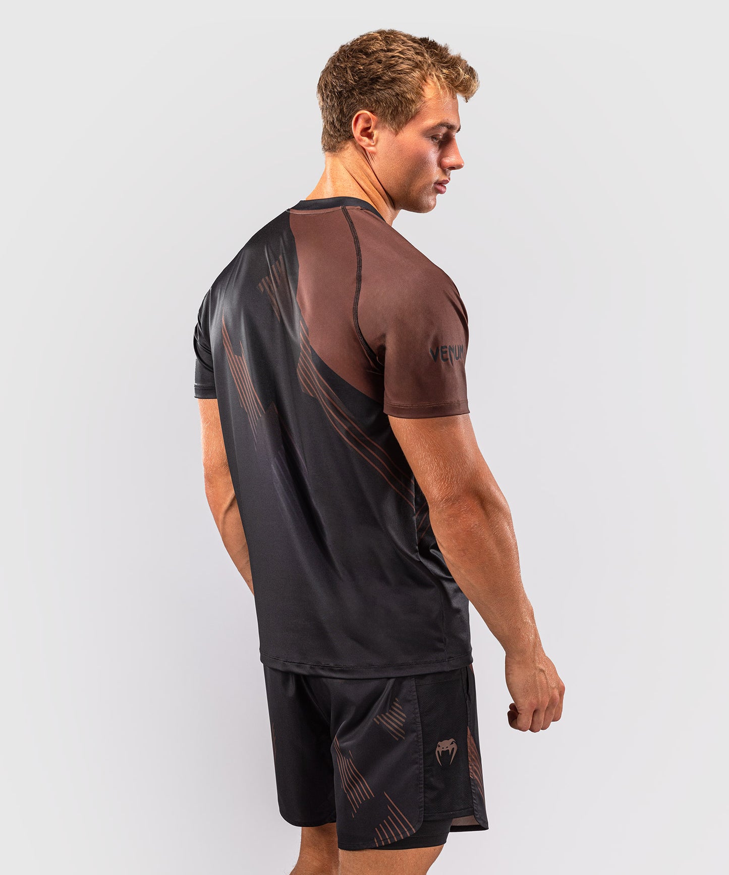 Venum No-Gi 6.0 Camiseta Dry Tech - Negro/Marrón