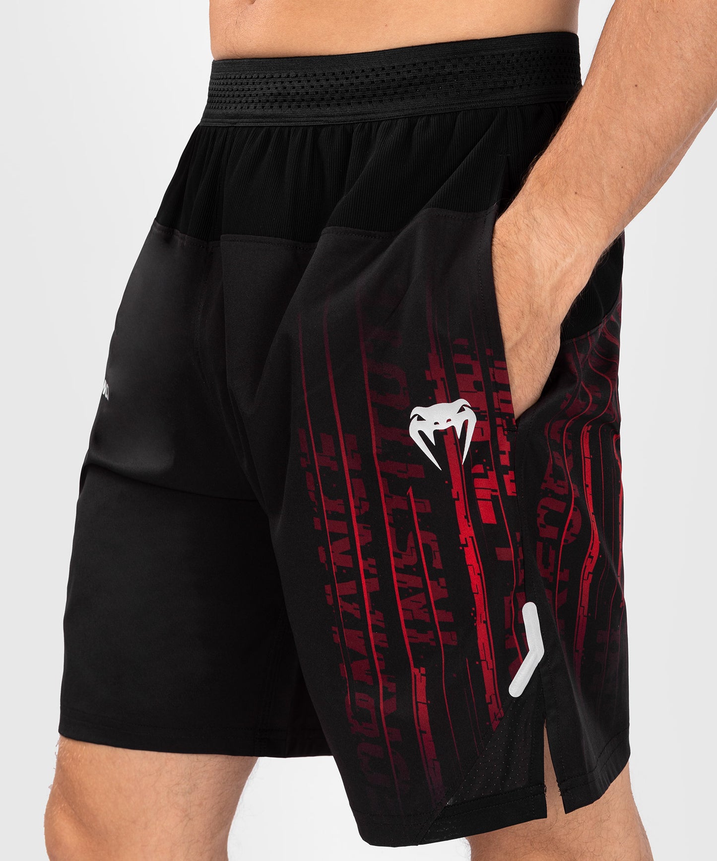 UFC Venum Performance Institute 2.0 Herren Performance Short - Schwarz/Rot