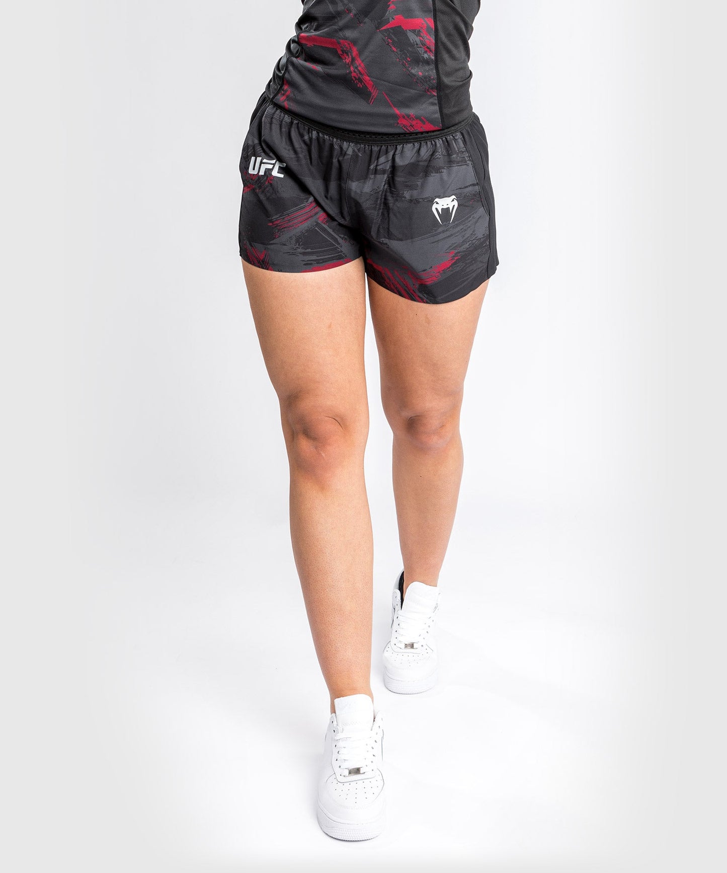 Venum Authentic Fight Week 2.0 UFC-Trainingsshorts - Damen - Schwarz/Rot