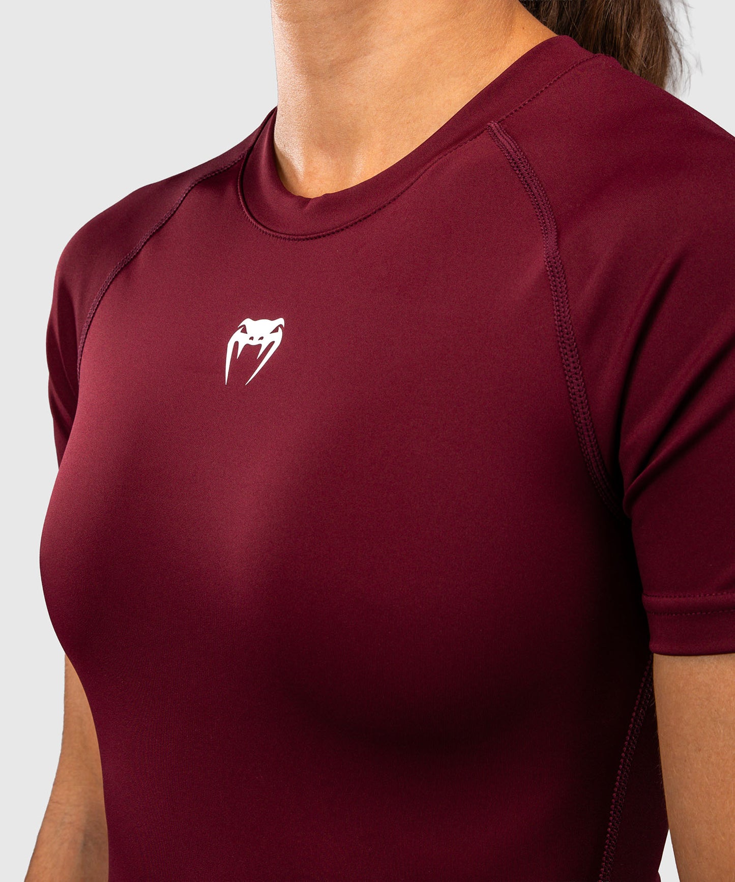 Rashguard à Manches Courtes Venum Aero XT - Prune