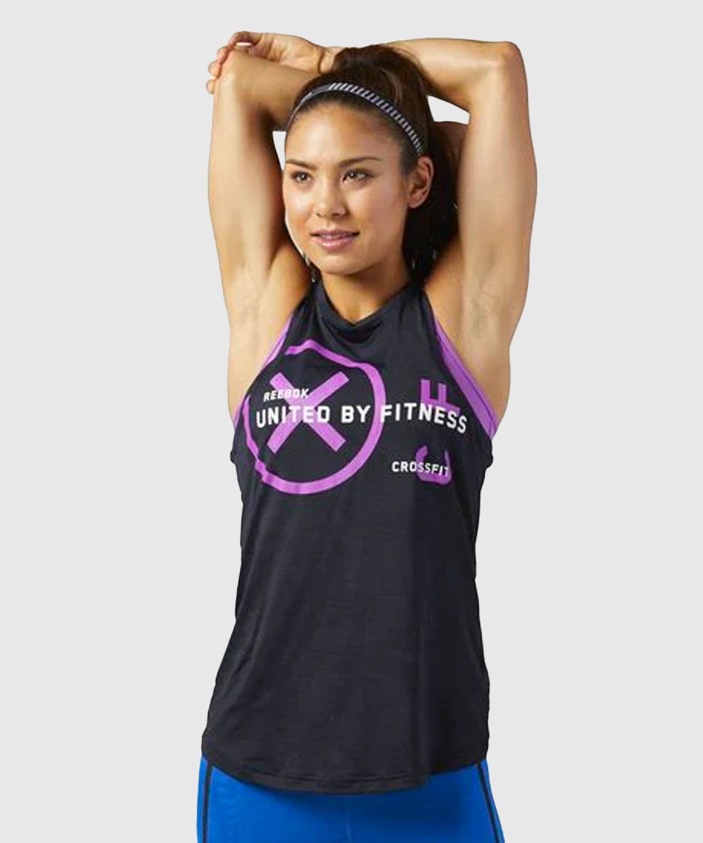 Reebok Activchill Camiseta de Tirantes - Negro/Rosa