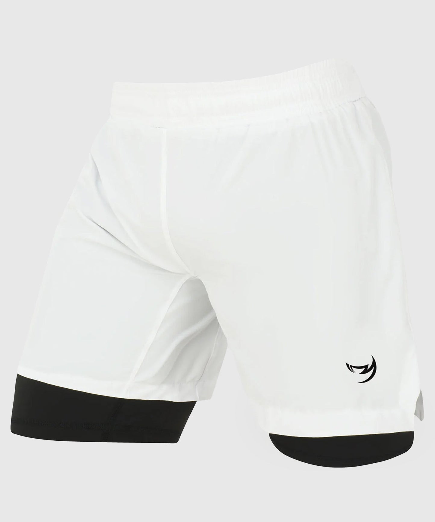Fumetsu Dual Layer Origins Fightshorts - Bianco